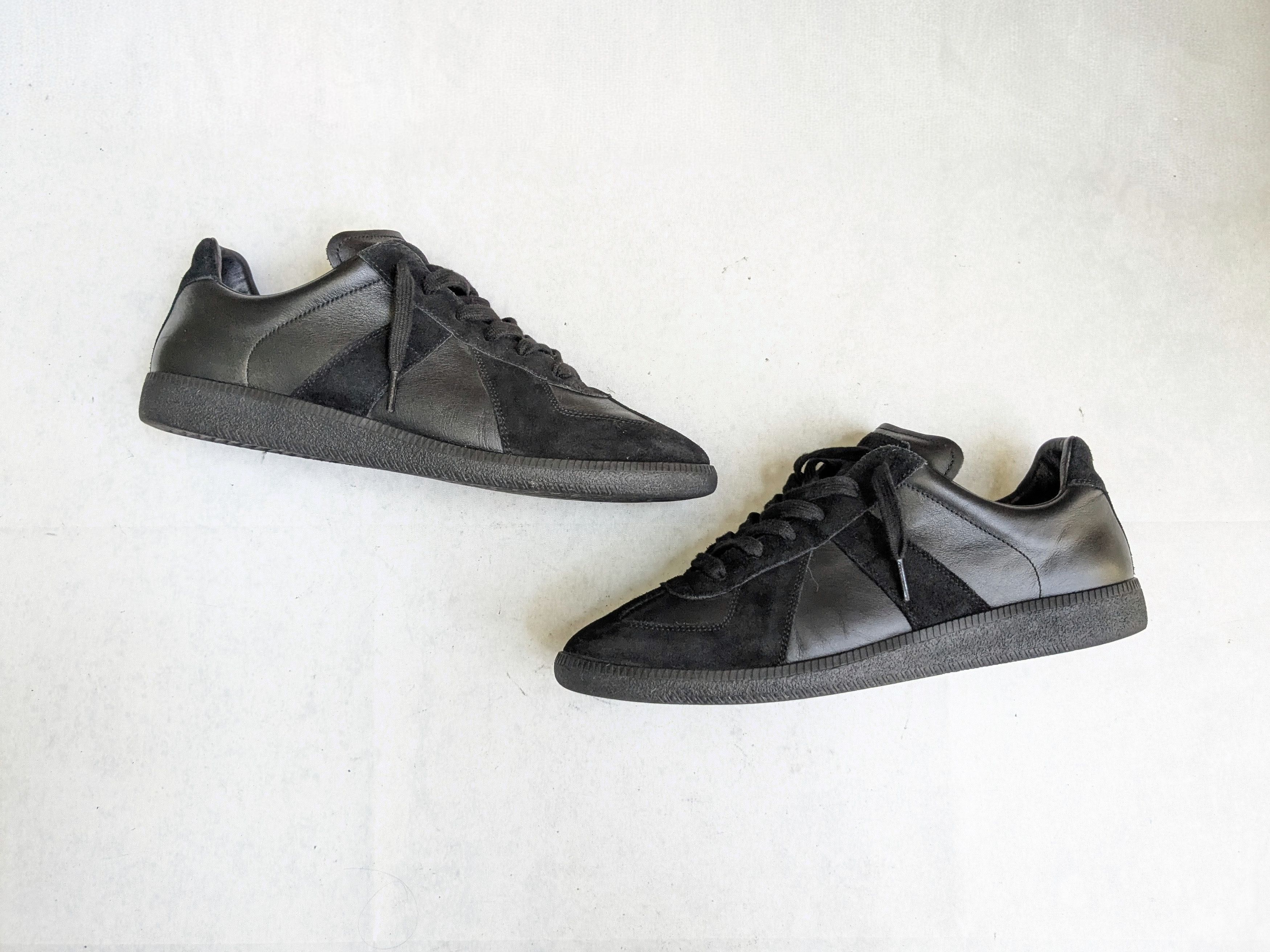 Maison Margiela Maison Margiela Replica GAT Black 12 45 Low Tops Size US 12 / EU 45 - 1 Thumbnail