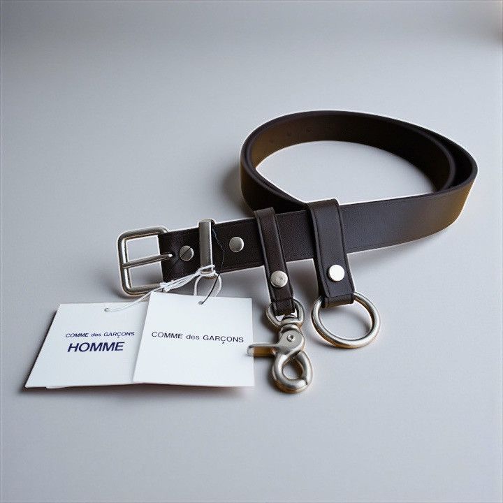 Comme des Garcons Homme NWT 25AW COMME des GARCONS HOMME Steer Leather Belt Brown Size ONE SIZE - 1 Thumbnail