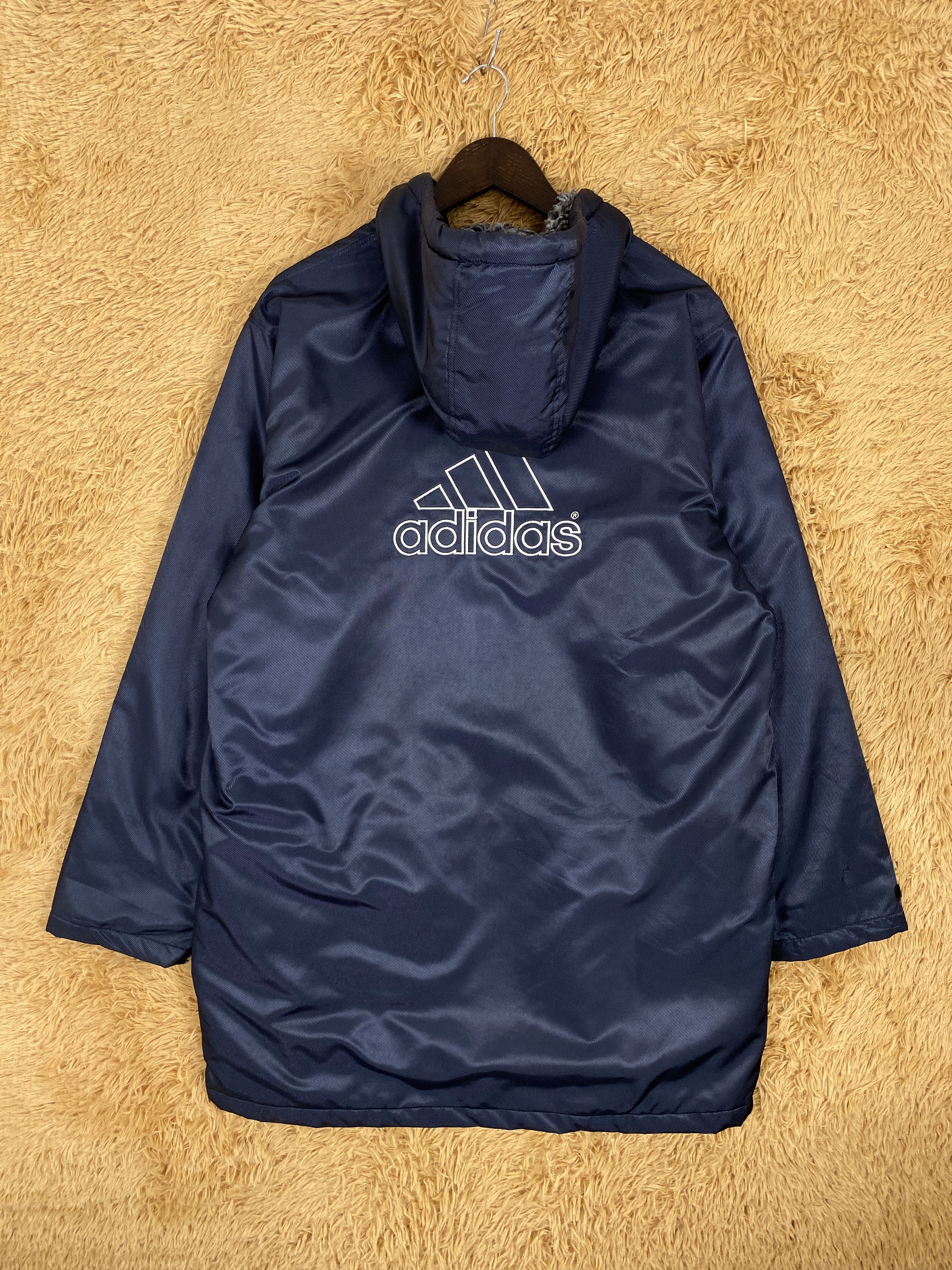 Adidas Vintage Adidas Hoodie Fleece Lining Jacket PJ2401 Size US M / EU 48-50 / 2 - 1 Thumbnail