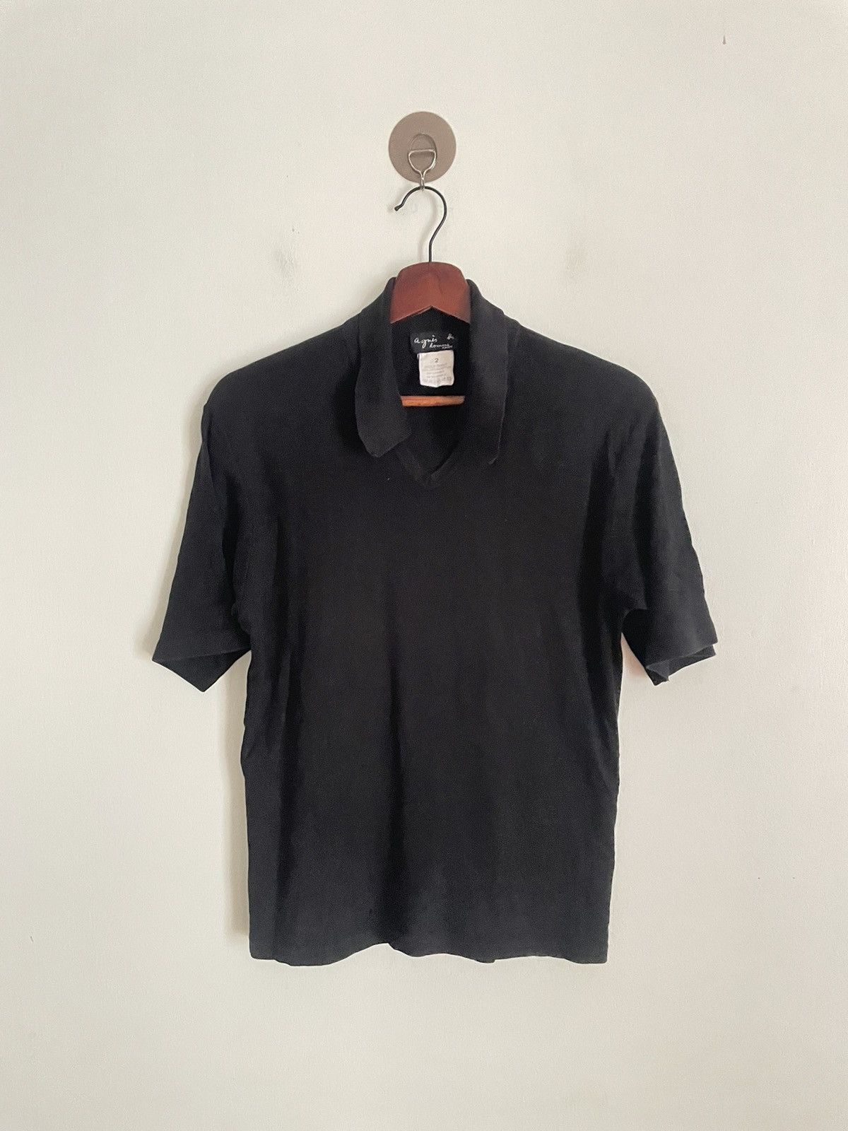 agnes b. Agnes B. Black Shirt Size US M / EU 48-50 / 2 - 1 Thumbnail
