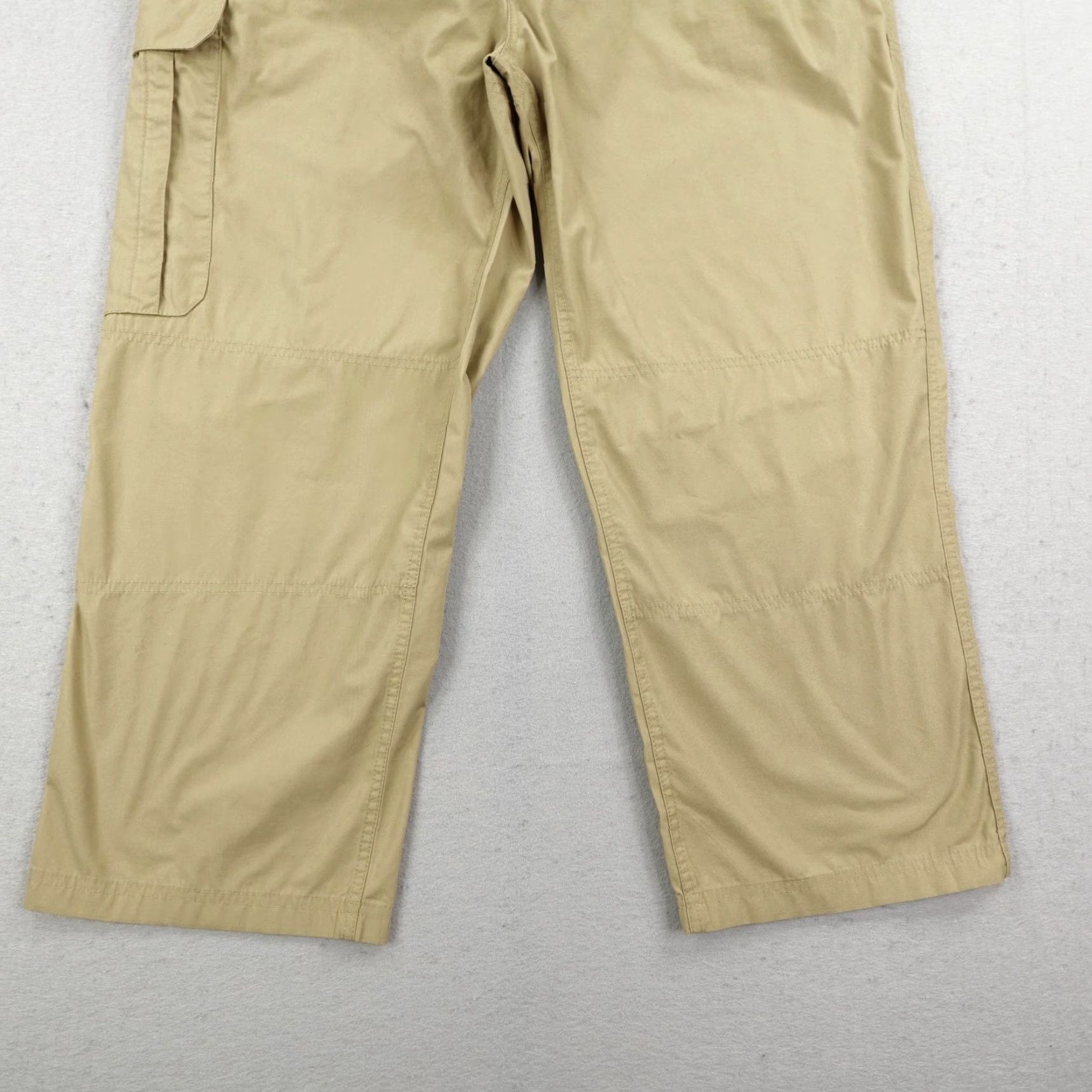 Vintage Craghoppers Pants Mens 38 Khaki Beige Cargo Baggy Wide Leg Hiking Trail Fishing Casual Travel Workwear Mens Size US 38 / EU 54 - 3 Thumbnail