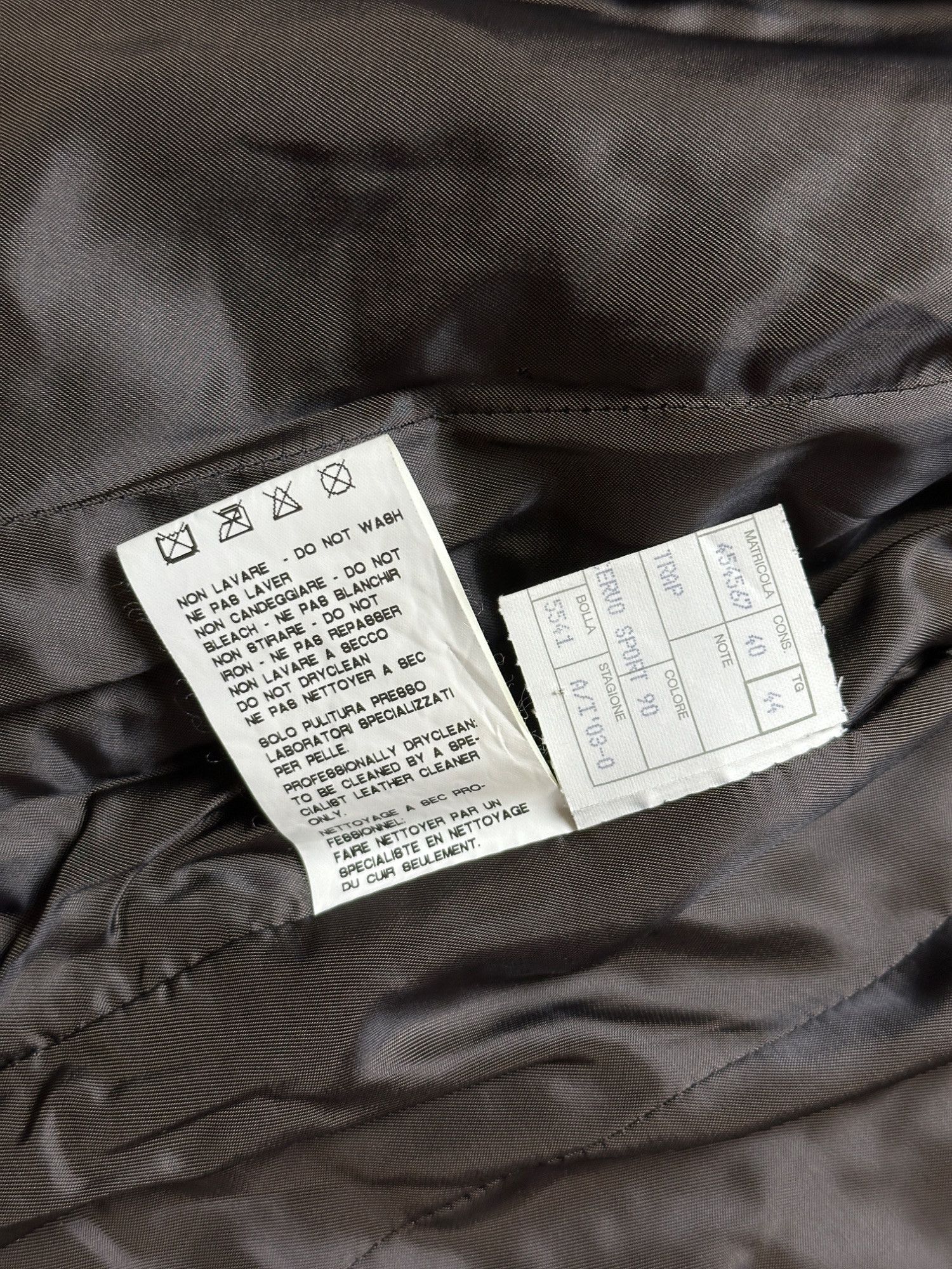If Six Was Nine Santacroce Firenze Archive Leather Jacket With Fur Collar Size S / US 4 / IT 40 - 8 Thumbnail
