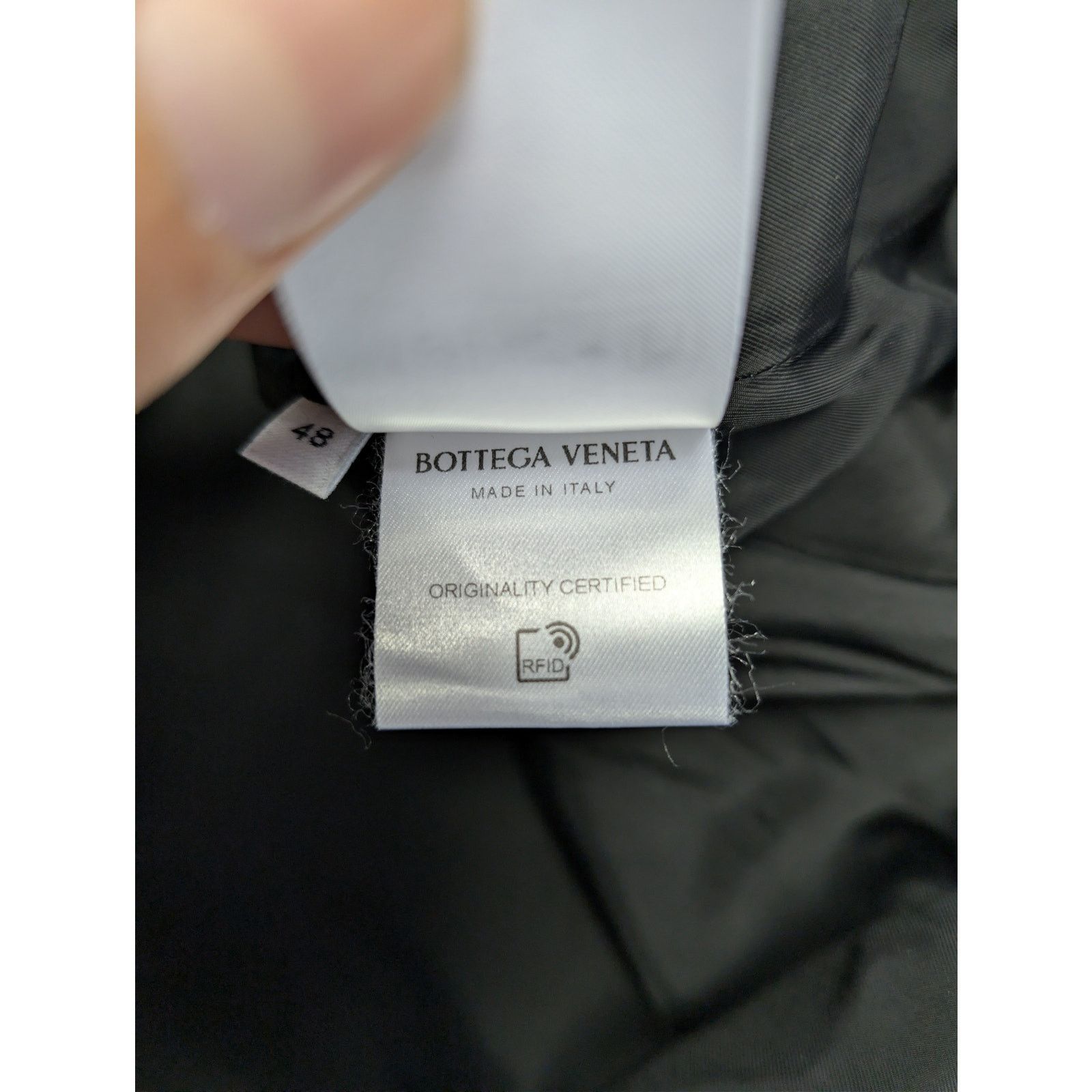 Bottega Veneta o1rshd1 Multicoloured Cotton Check Blouson Jacket in Black Size US M / EU 48-50 / 2 - 21 Thumbnail