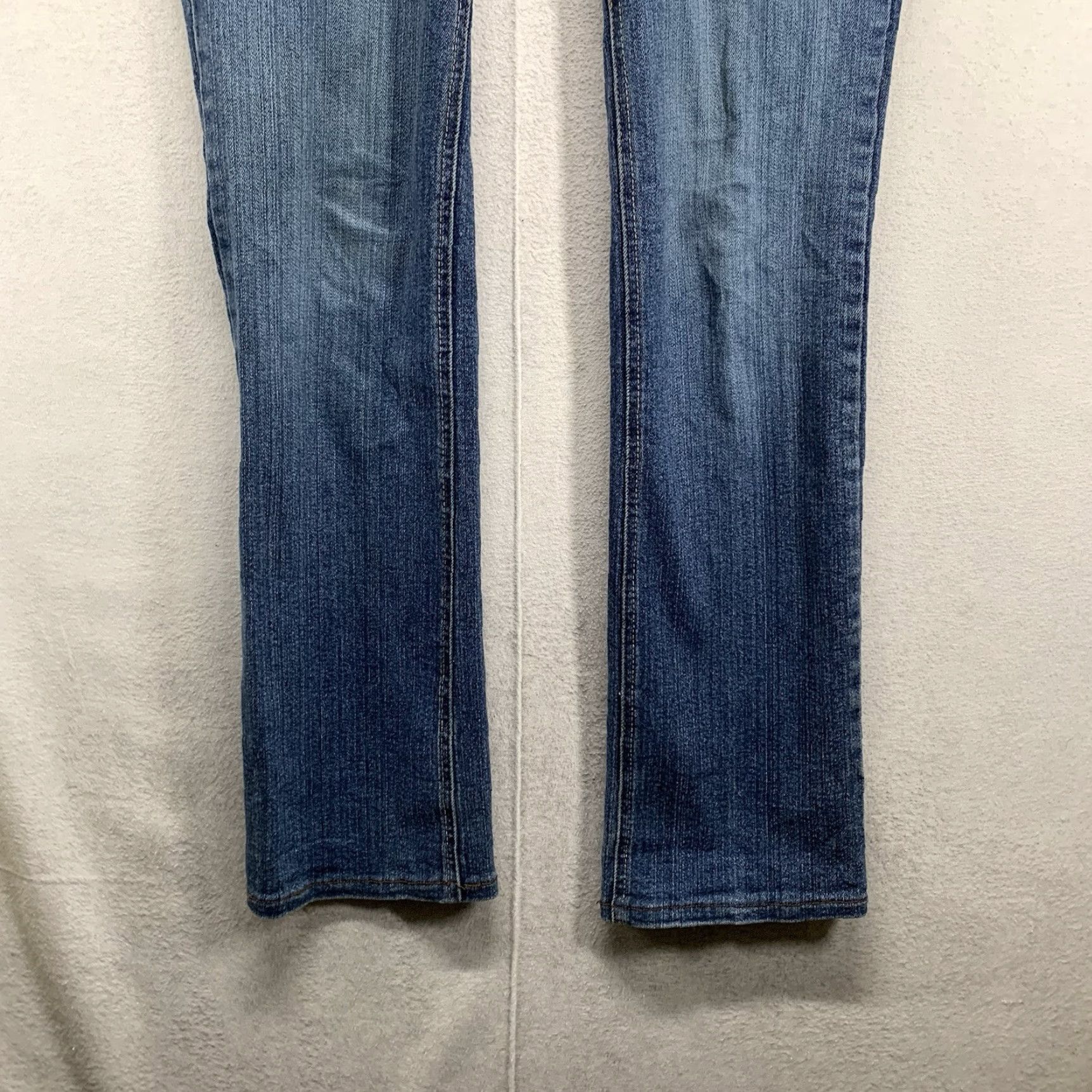 Vintage Vintage Yellow Rat Bastard Y2K Women's Jeans 7 Regular Stright Blue Denim 90s Punk Retro Size 30" / US 8 / IT 44 - 5 Thumbnail