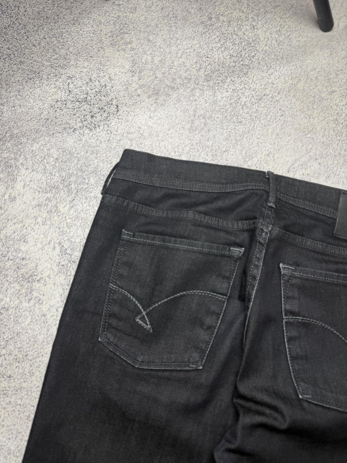 Baldessarini VINTAGE BLACK BALDESSARINI JEANS DENIM PANTS Y2K LUXURY MONE Size US 34 / EU 50 - 3 Thumbnail