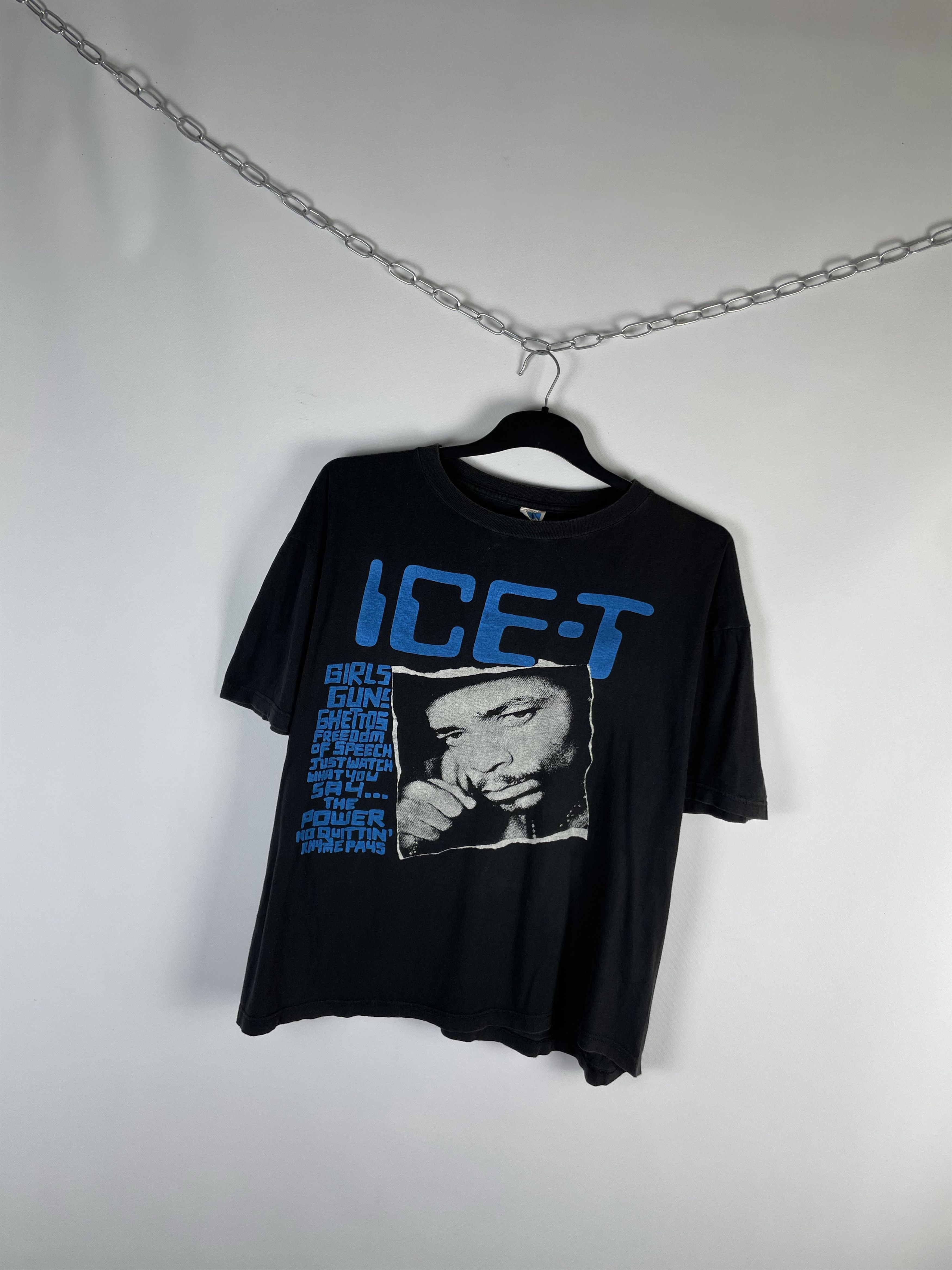 Rap Tees × Vintage ICE-T BodyCount Cop Killer T-Shirt 90s Size US XL / EU 56 / 4 - 2 Thumbnail