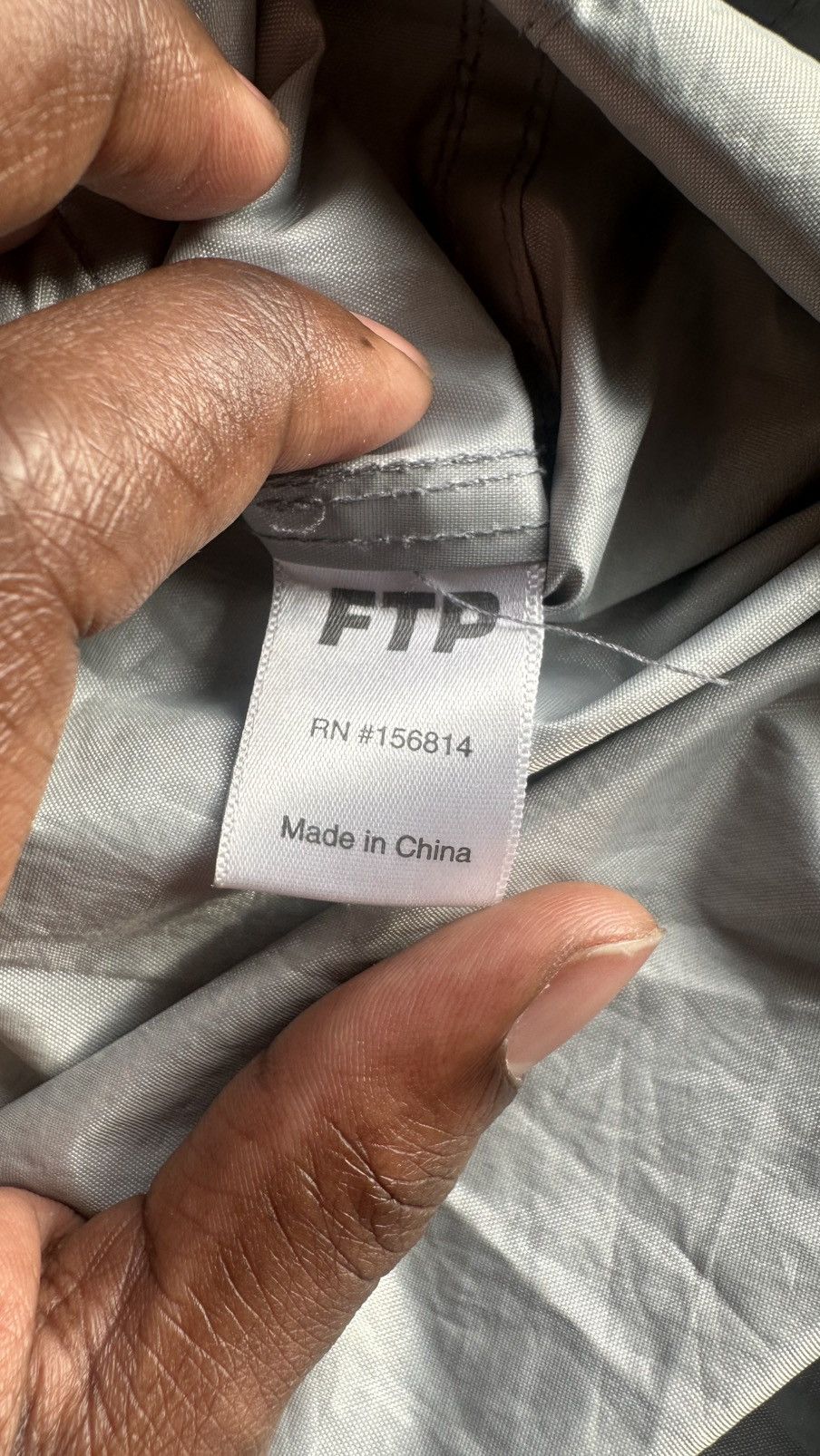 Fuck The Population FTP Competition Reflective Anorak Size US M / EU 48-50 / 2 - 9 Thumbnail