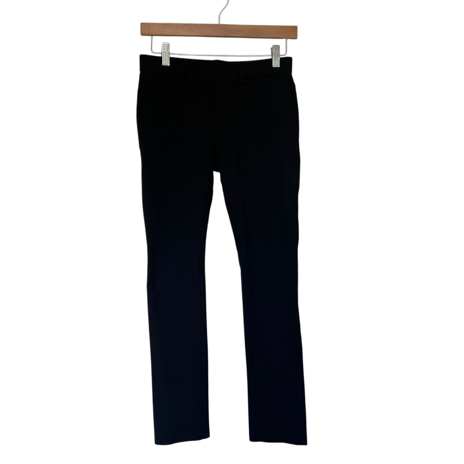 Theory Theory Black Pull On Dress Pants Leggings Sz S Size 27" / US 4 / IT 40 - 1 Thumbnail