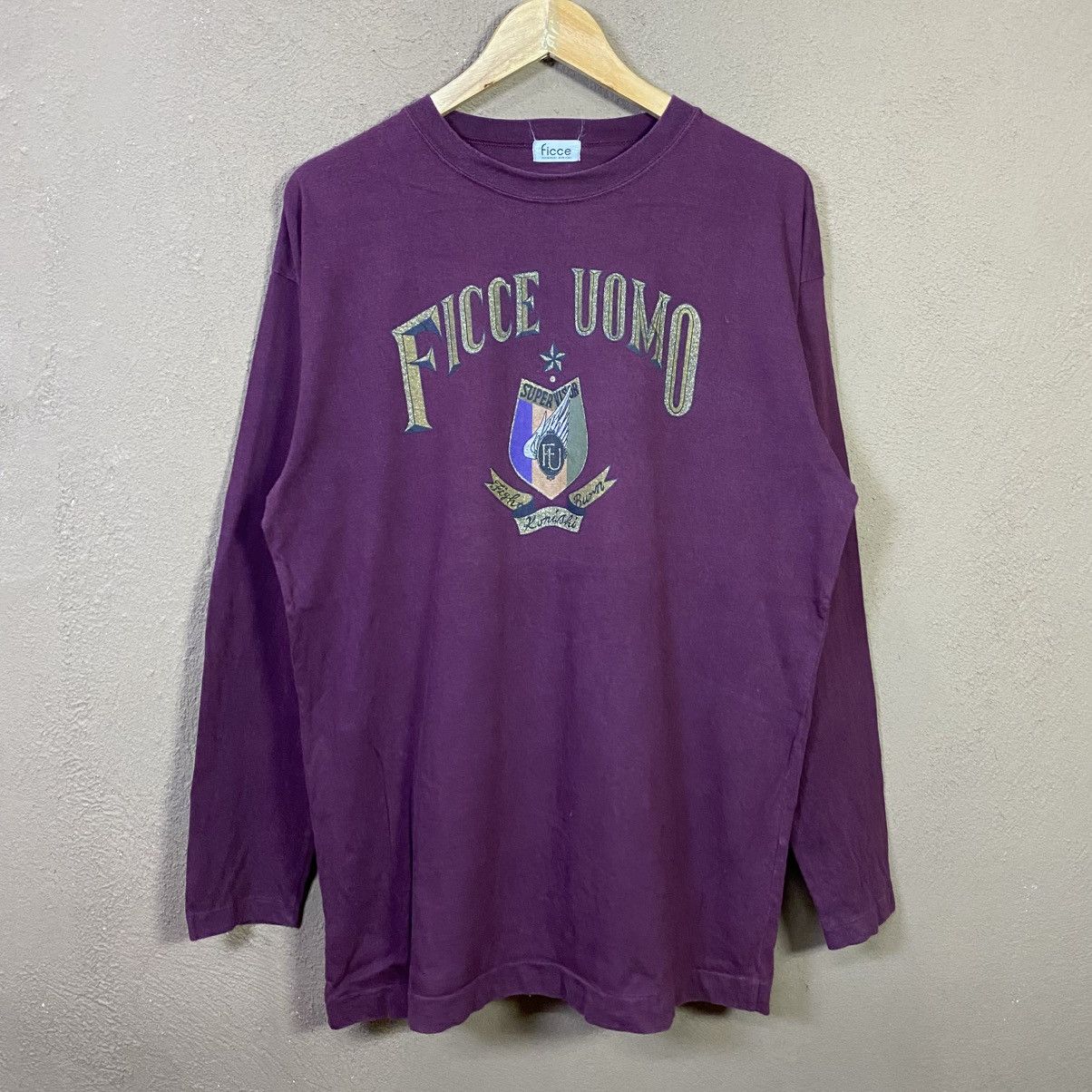 Vintage FICCE UOMO By YOSHIYUKI KONISHI Long Sleeve Tee