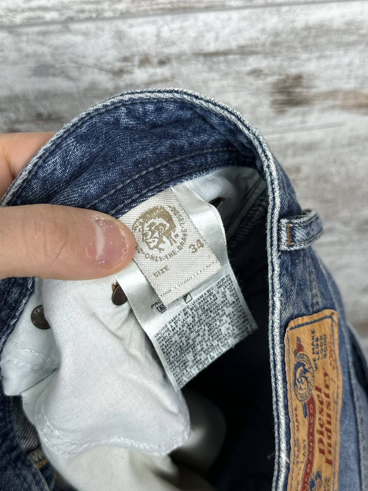 Diesel Mens Vintage Diesel baggy jeans y2k opium pants streetwear Size US 34 / EU 50 - 17 Thumbnail