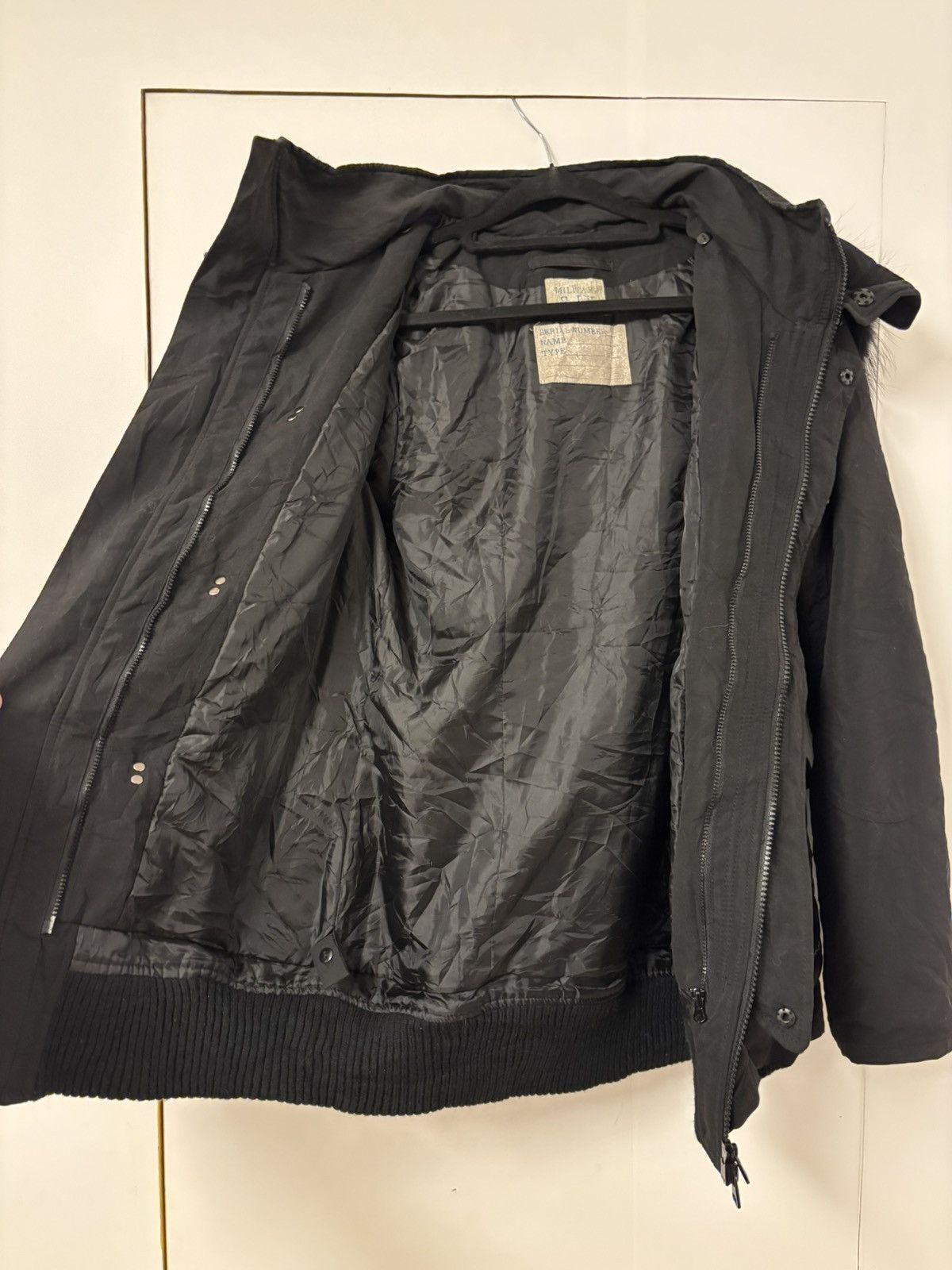 SLY SLY Black Coat with Fur Hood (short) Size US S / EU 44-46 / 1 - 5 Thumbnail