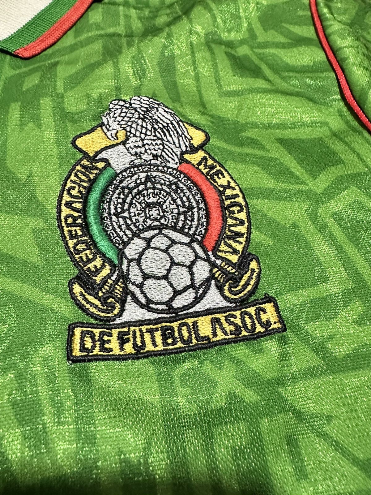 Umbro Vtg 1994 wirld cup home jersey mexico Size US M / EU 48-50 / 2 - 7 Thumbnail