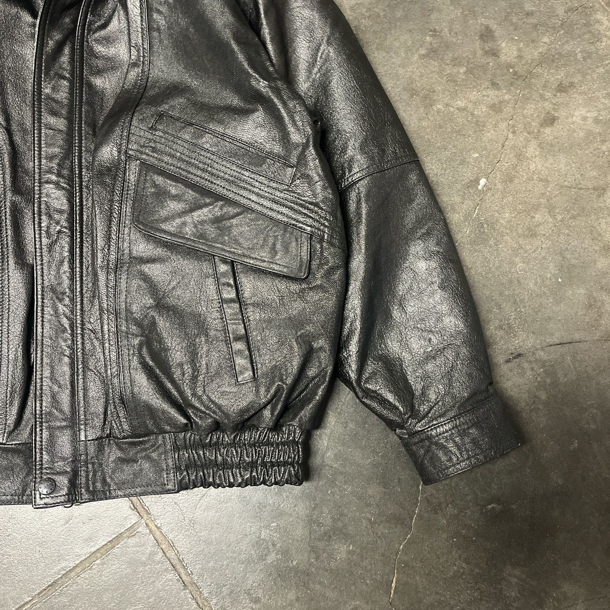 Other black leather jacket Size US L / EU 52-54 / 3 - 4 Thumbnail