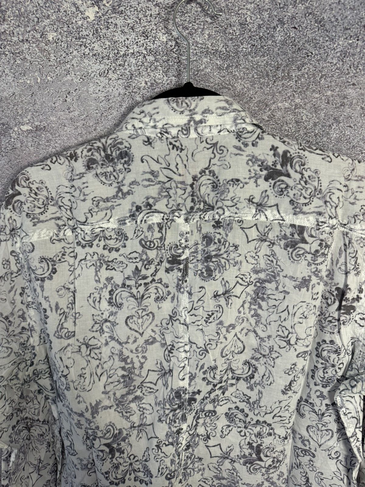 Diesel × Diesel Black Gold × Vintage Vintage Diesel Rare Abstract Light Weight Mens Button Shirt Size US L / EU 52-54 / 3 - 16 Thumbnail