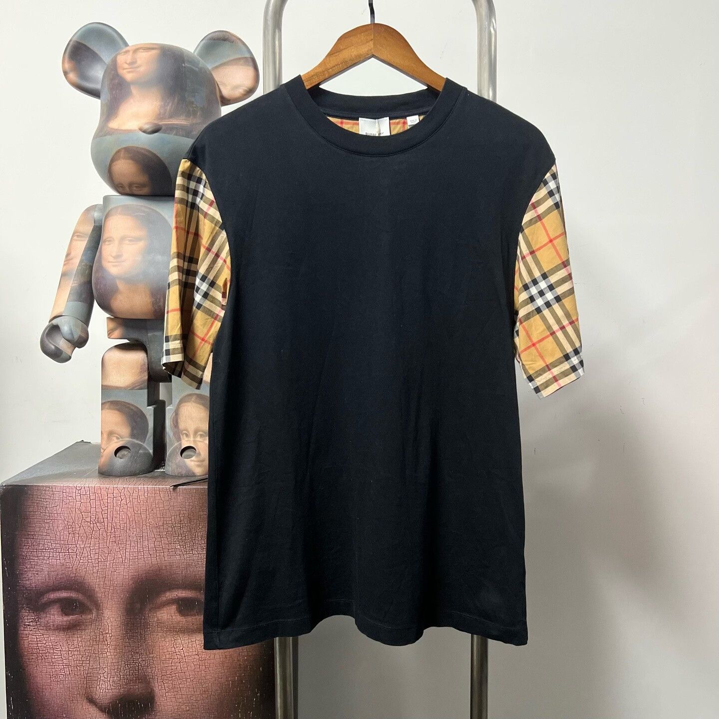 Burberry Burberry Patchwork Plaid T-Shirt s Men Size US S / EU 44-46 / 1 - 1 Thumbnail