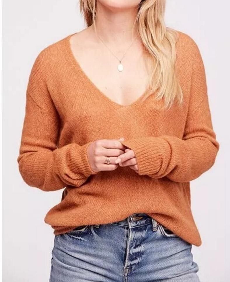 Free People Free People Gossamer Alpaca Wool Oversized Boho Sweater Size S / US 4 / IT 40 - 3 Thumbnail