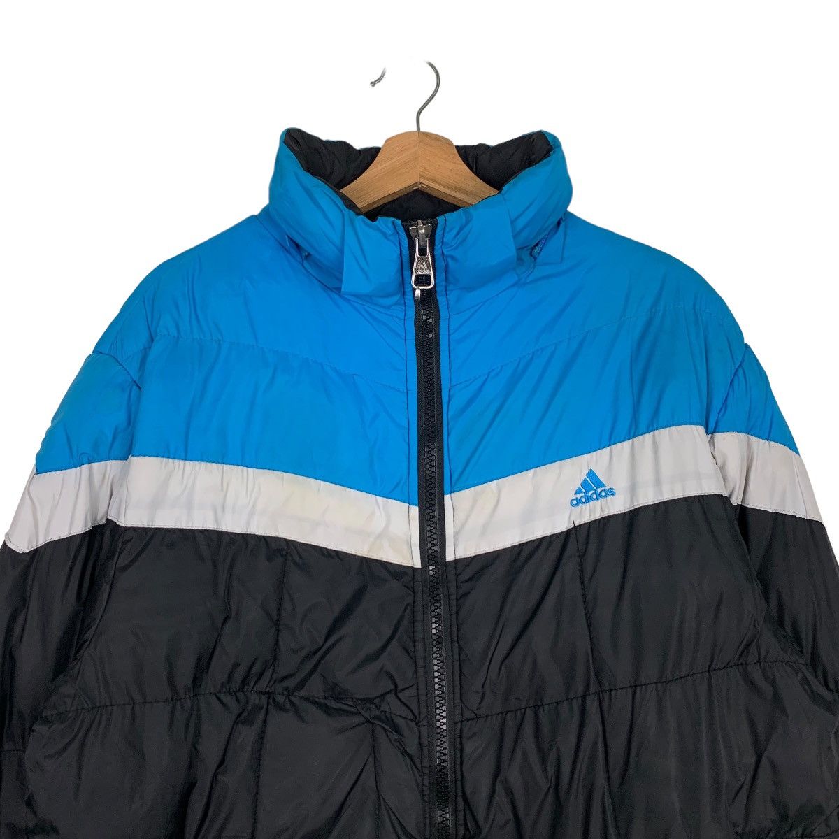 ADIDAS Colorblock Light Puffer Jacket #0326-C15
