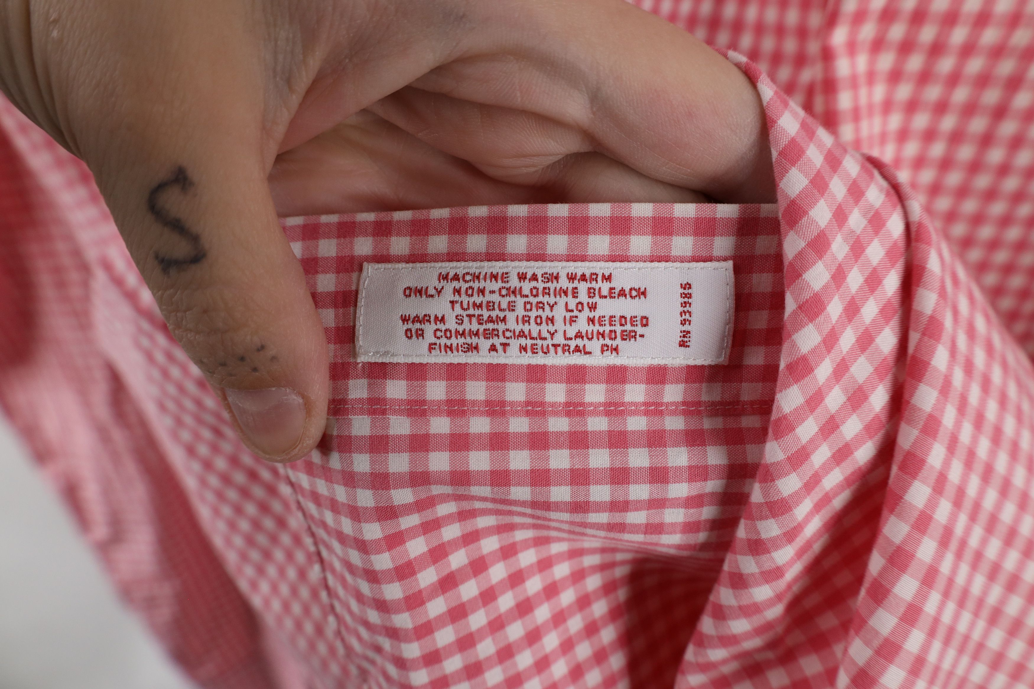 Brooks Brothers × Vintage Vintage Brooks Brothers Button Down Shirt Gingham Plaid Size US L / EU 52-54 / 3 - 10 Thumbnail