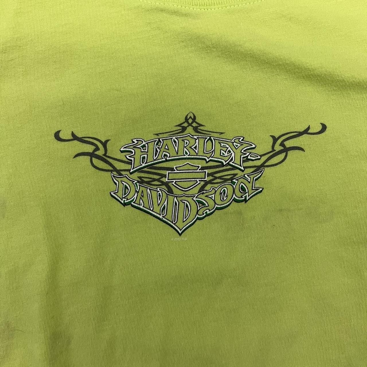 Harley Davidson × Vintage Vintage Y2K Harley Davidson Made in 2000 Very Y2K Women Tee! Size M / US 6-8 / IT 42-44 - 2 Thumbnail