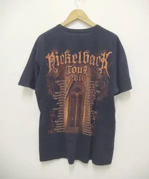 Band Tees Rare 2010 Nickelback Band Tee Dark Horse Tour Graphic Size US XL / EU 56 / 4 - 4 Thumbnail