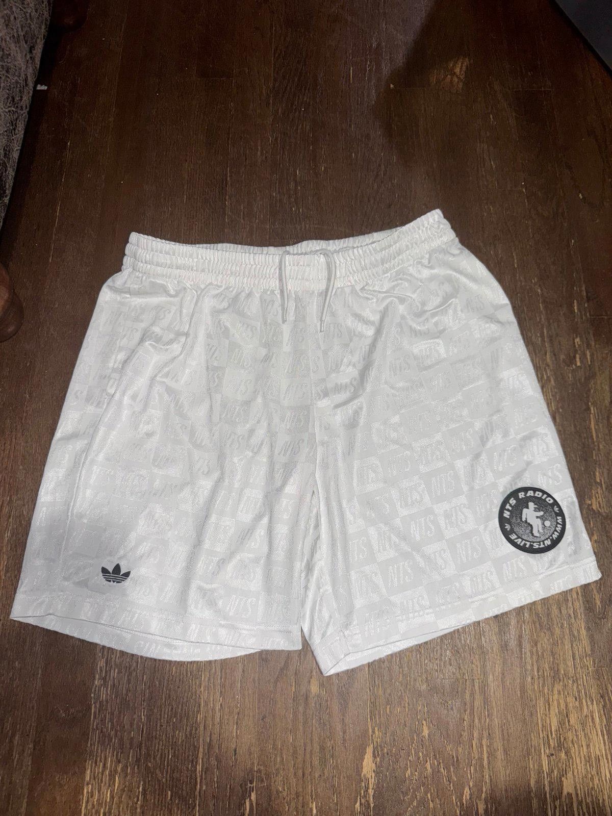 Adidas Adidas x NTS Radio White Shiny Soccer FC Shorts Rare Mens XL Size US 36 / EU 52 - 2 Thumbnail
