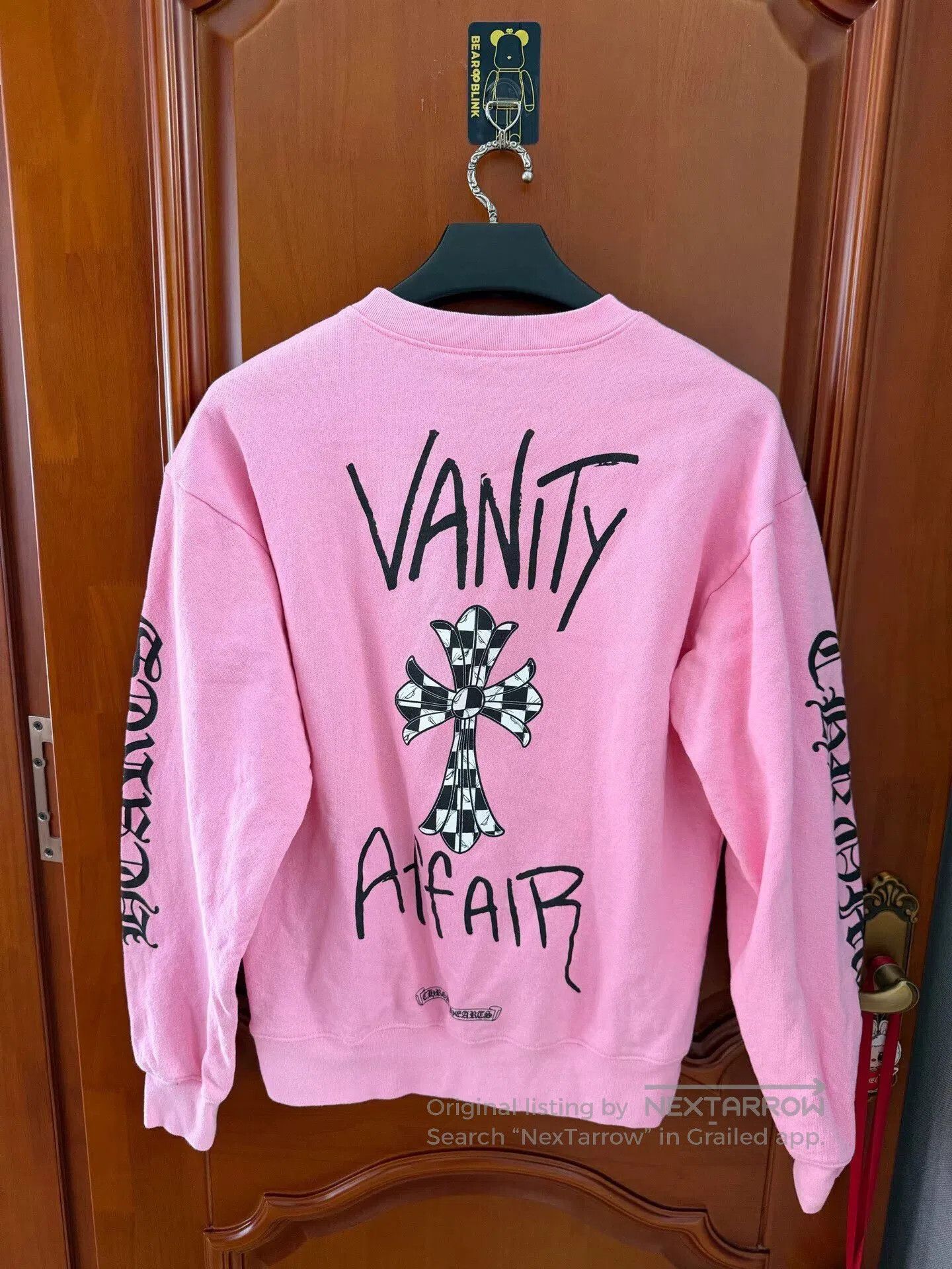 Chrome Hearts chrome hearts pink vanity affair sweatshirt. Size M / US 6-8 / IT 42-44 - 2 Thumbnail