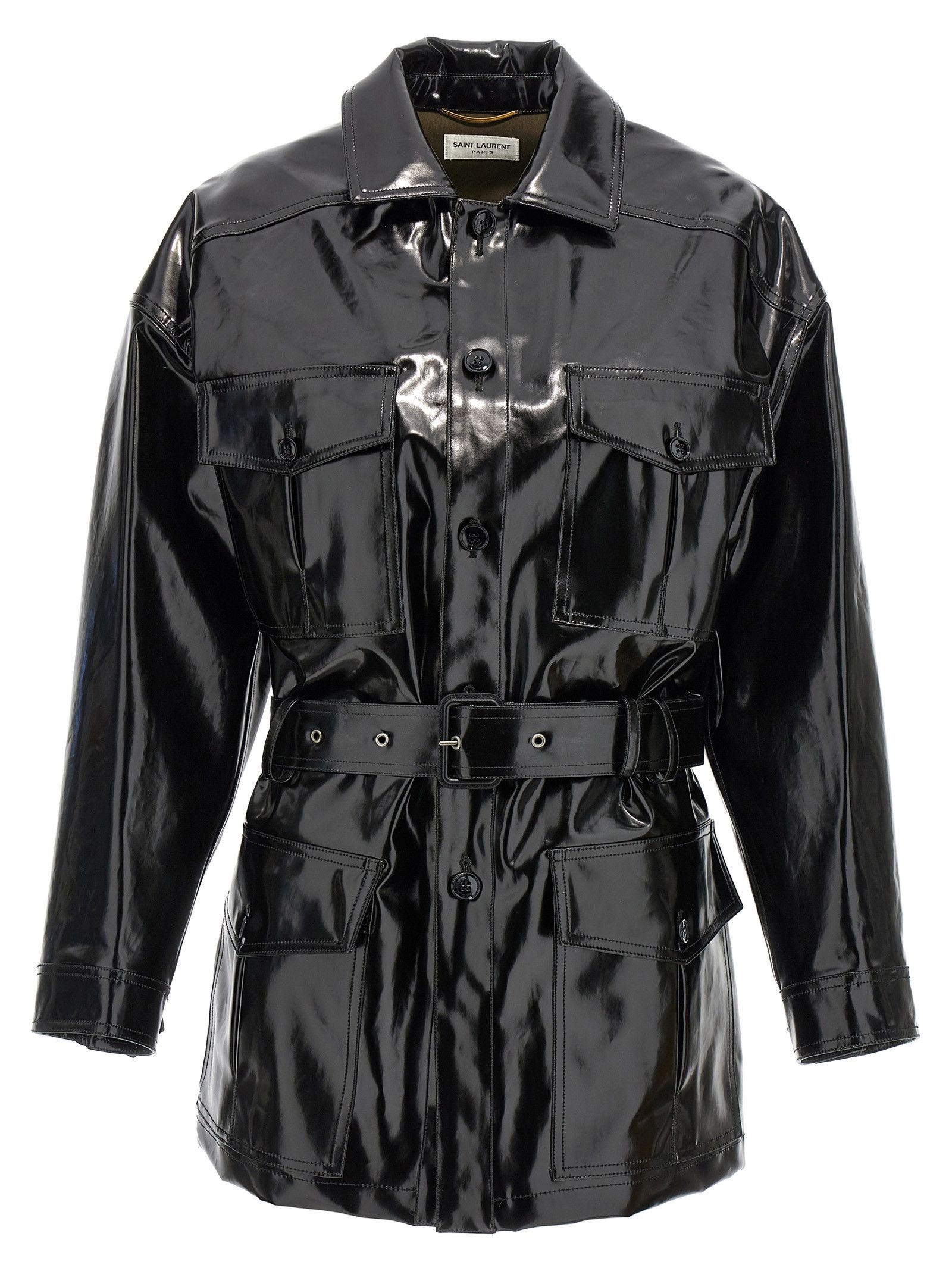 Saint Laurent Paris 'Sahariana' Jacket Size S / US 4 / IT 40 - 1 Thumbnail