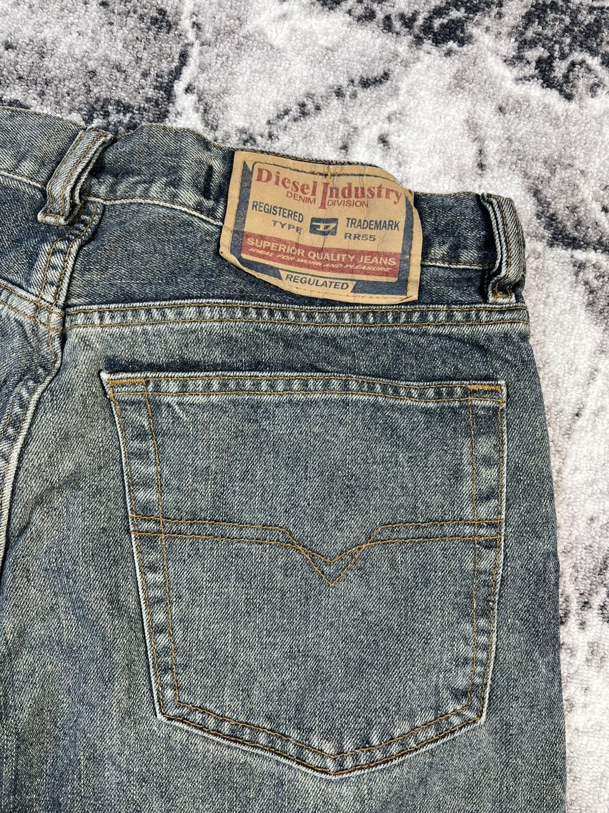Diesel Diesel Industry straight fit blue denim jeans made in Italy. Size US 32 / EU 48 - 15 Thumbnail
