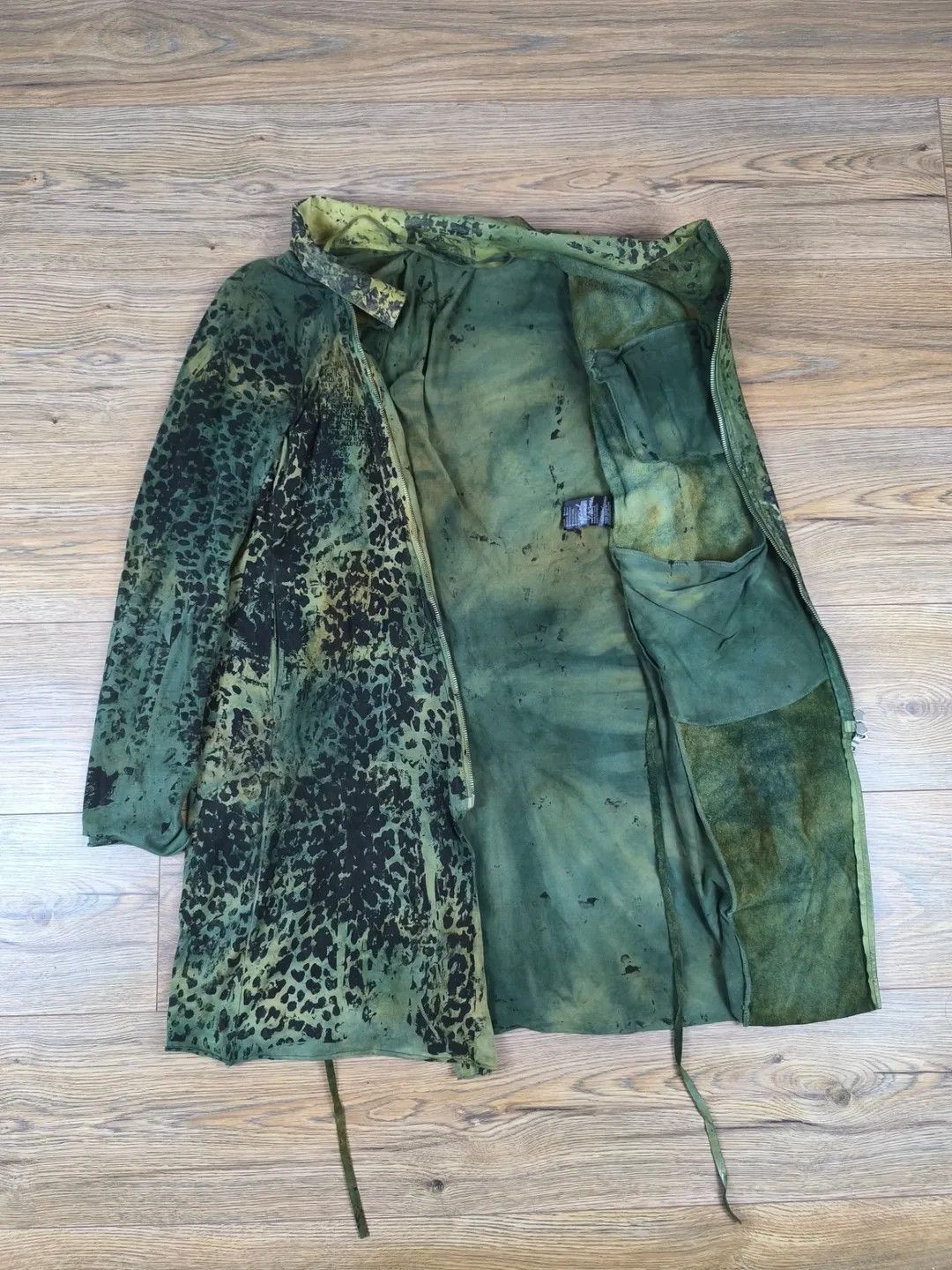 Japanese Brand no no yes! special camo steer hide & cotton jacket Size US M / EU 48-50 / 2 - 7 Thumbnail