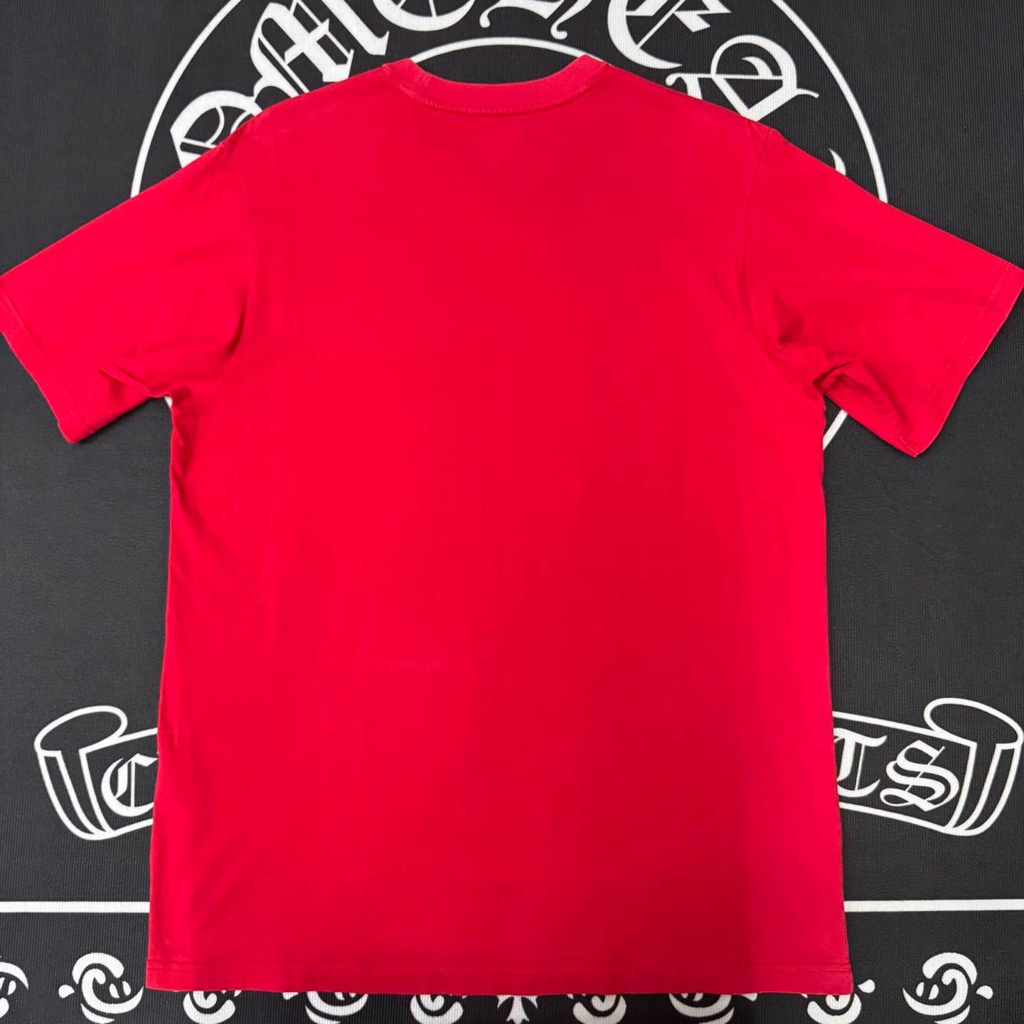 Supreme Supreme Red Tee with Gold Logo Print Q10 Size US L / EU 52-54 / 3 - 2 Thumbnail