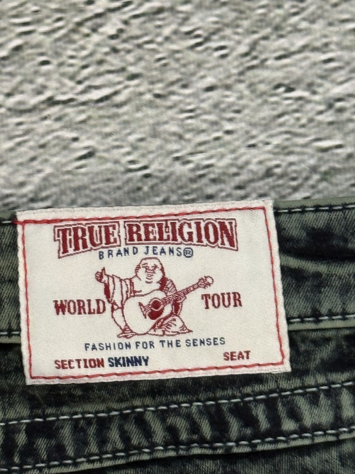 True Religion True Religion jeans skinny marble camo khaki green Size US 28 / EU 44 - 5 Thumbnail