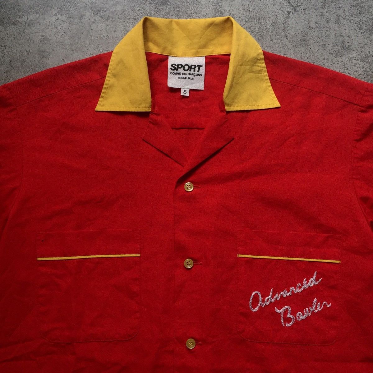 Comme des Garcons Homme Plus CDG Homee Plus Sprot Bowling Shit Size US M / EU 48-50 / 2 - 2 Thumbnail