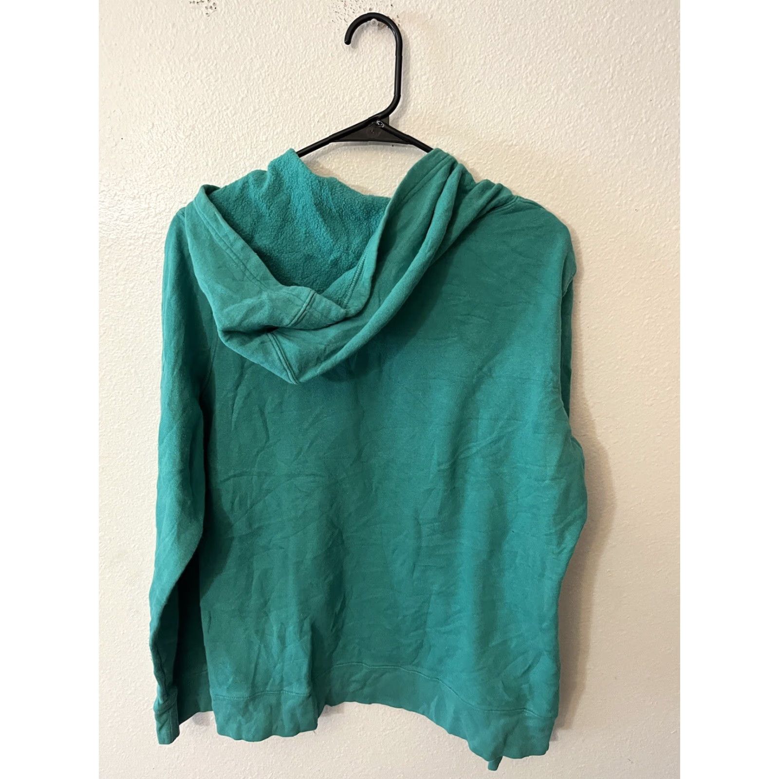 Gap GAP Hoodie Women Large Activewear Pullover Hooded Blue Aqua Green Cotton Blend Polyester Spandex Regular Size L Vintage No (if no vintage) Size L / US 10 / IT 46 - 3 Thumbnail