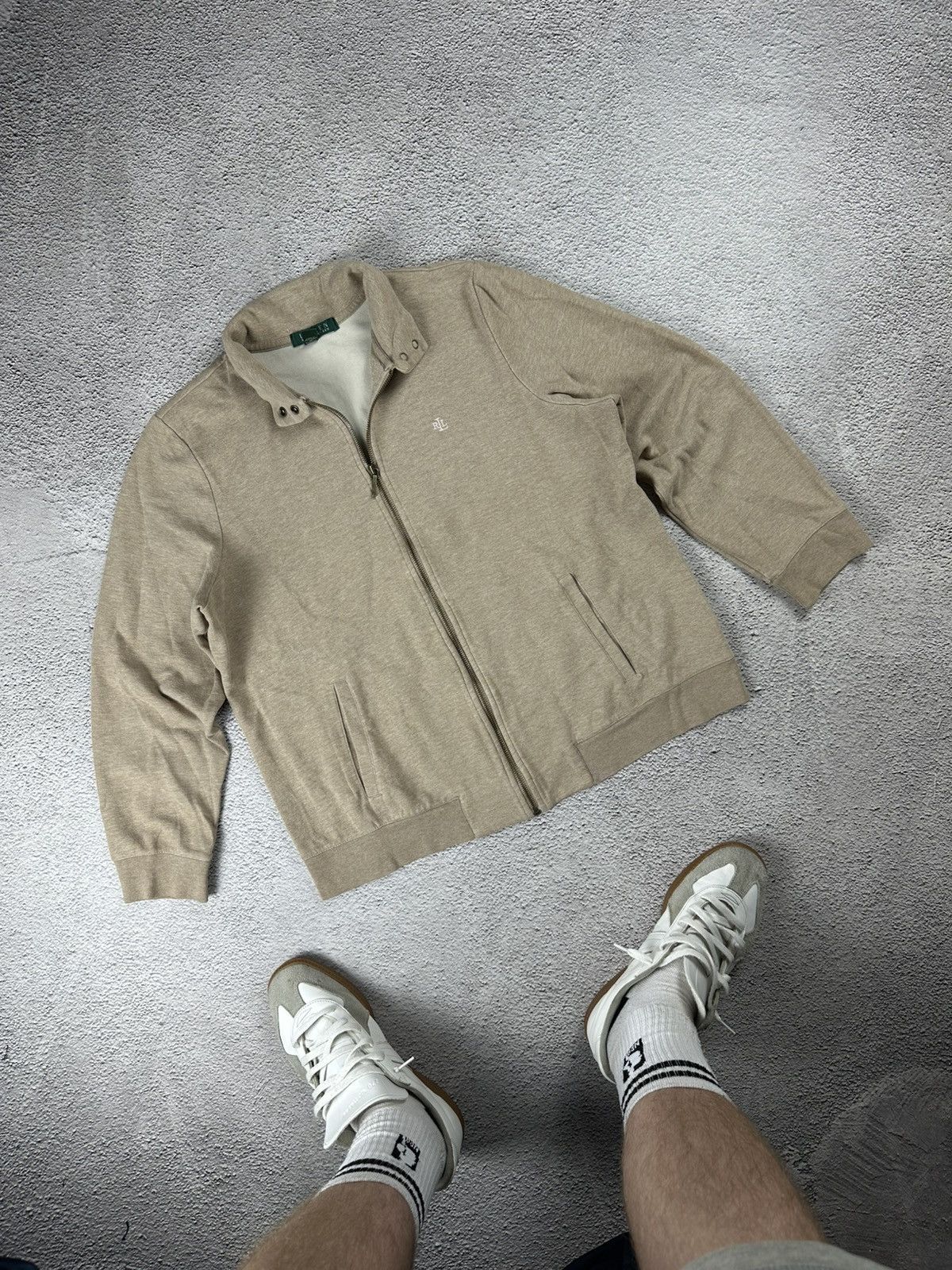 Lauren Ralph Lauren Vintage Lauren Ralph Lauren Full Zip Hoodie Old Money Style Size L / US 10 / IT 46 - 1 Thumbnail