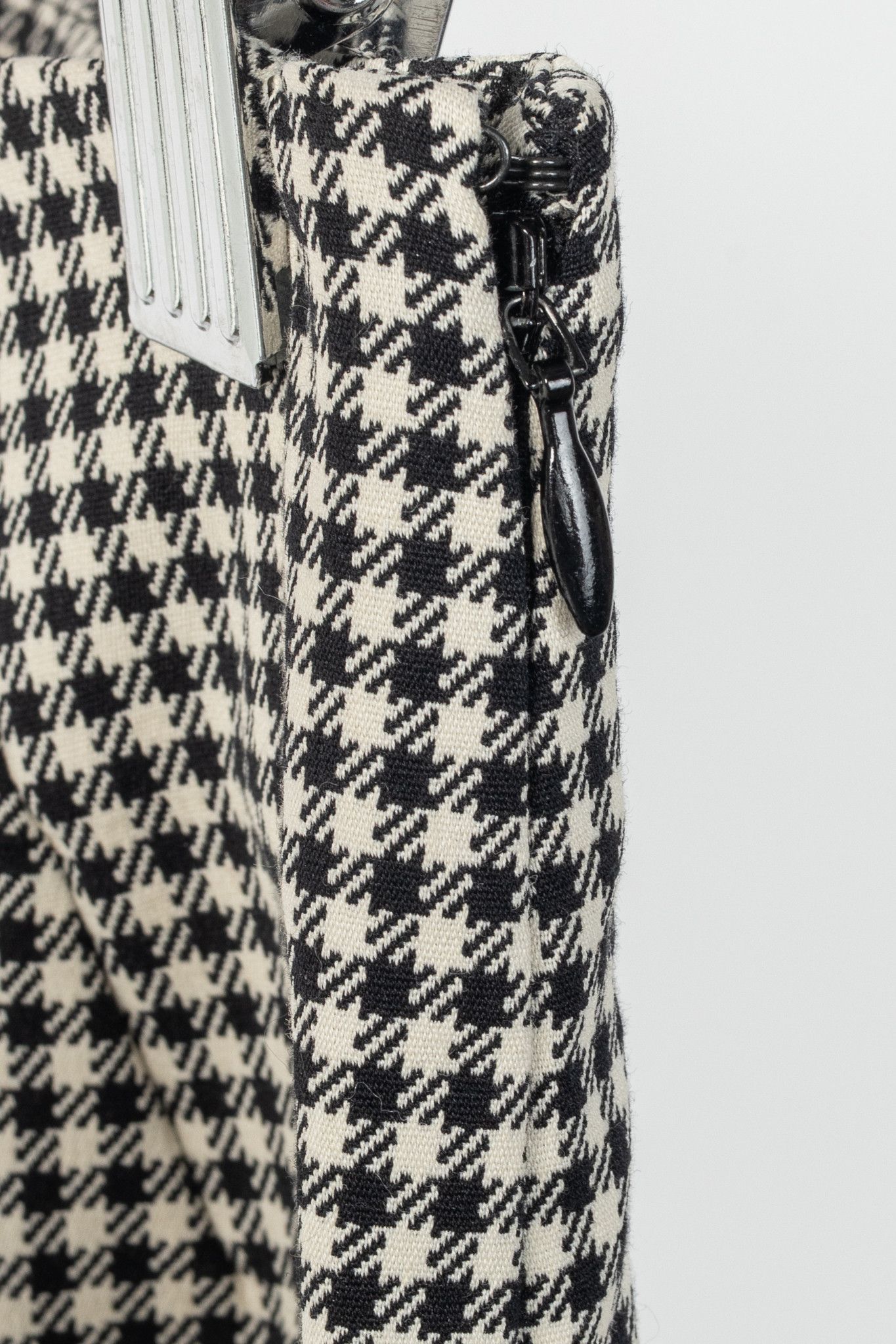 Stella McCartney Stella McCartney PF14 Claudia Dogtooth Cotton Tulip Skirt Size 27" / US 4 / IT 40 - 8 Thumbnail