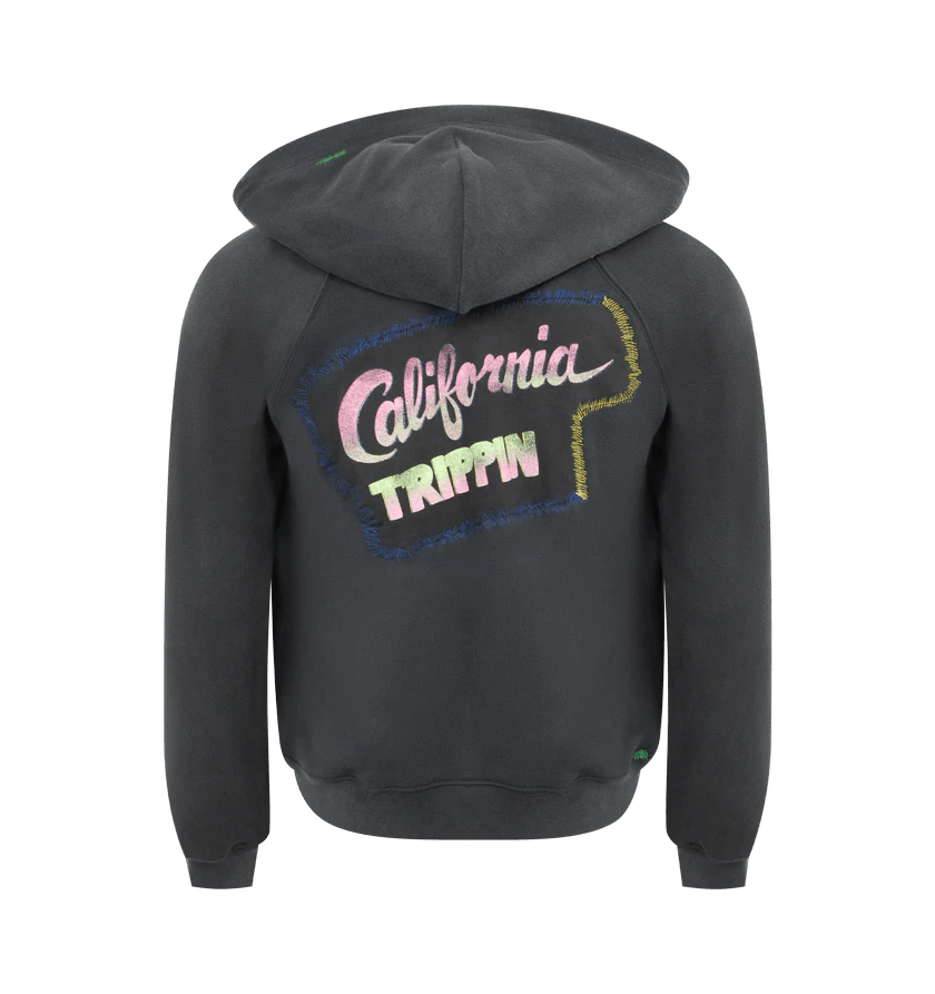 Nahmias o1h1sh11225 California Tripping Girlfriend Hoodie in Black Size US M / EU 48-50 / 2 - 2 Thumbnail