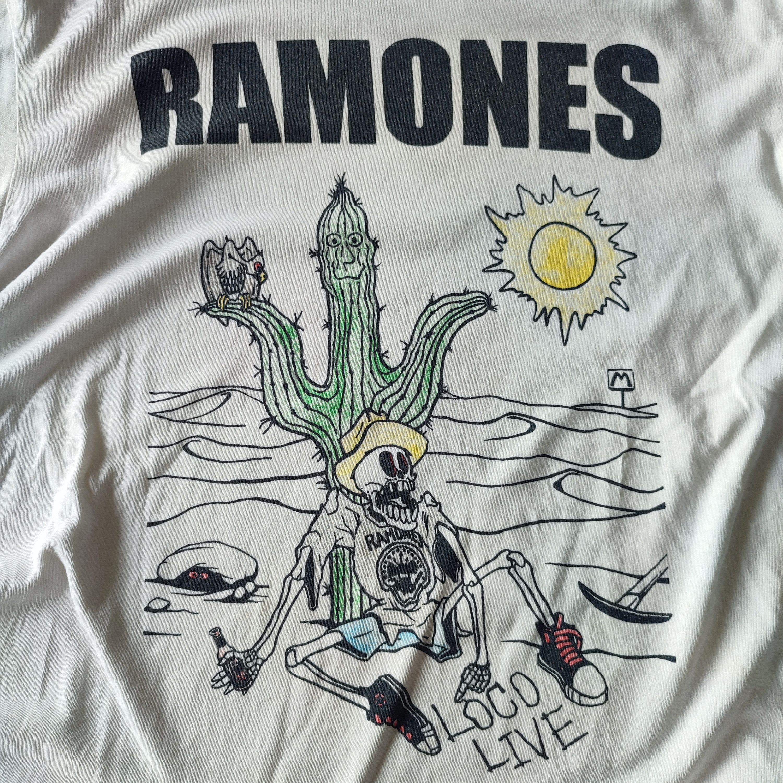 Band Tees × Vintage RAMONES T SHIRT Size US L / EU 52-54 / 3 - 3 Thumbnail