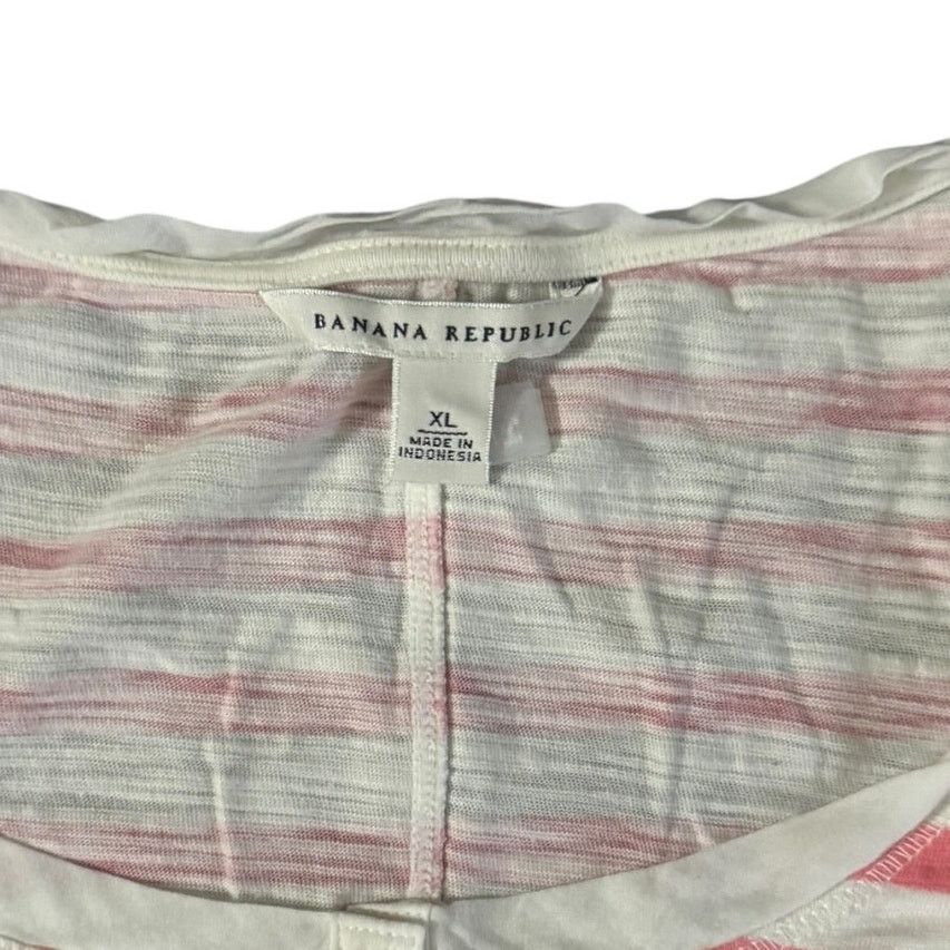 Banana Republic Banana Republic Pink Ombre Stripe Tee XL 3/4 Sleeve Size XL / US 12-14 / IT 48-50 - 2 Thumbnail