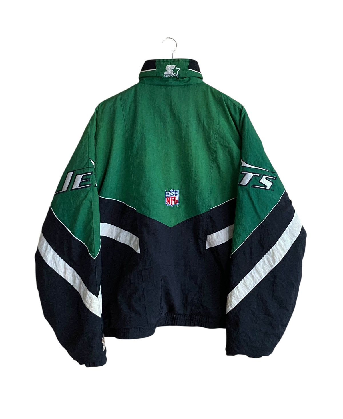 NFL Rare Vintage Starter NFL Team Jets New York Jacket 1990s Size US L / EU 52-54 / 3 - 2 Thumbnail