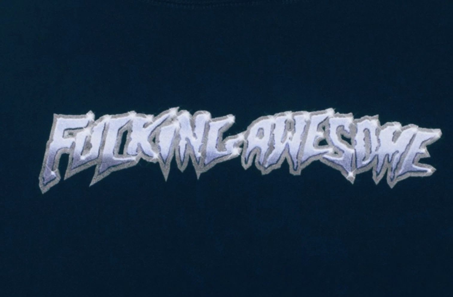 Fucking Awesome FA SUPREME JASON DILL Chrome HOODIE NAVY PULLOVER HOODED Size US M / EU 48-50 / 2 - 4 Thumbnail