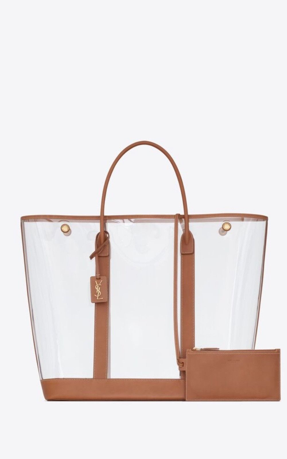 o1b1hav110824 Size: OS / Severine Tote Bag in White/Brown