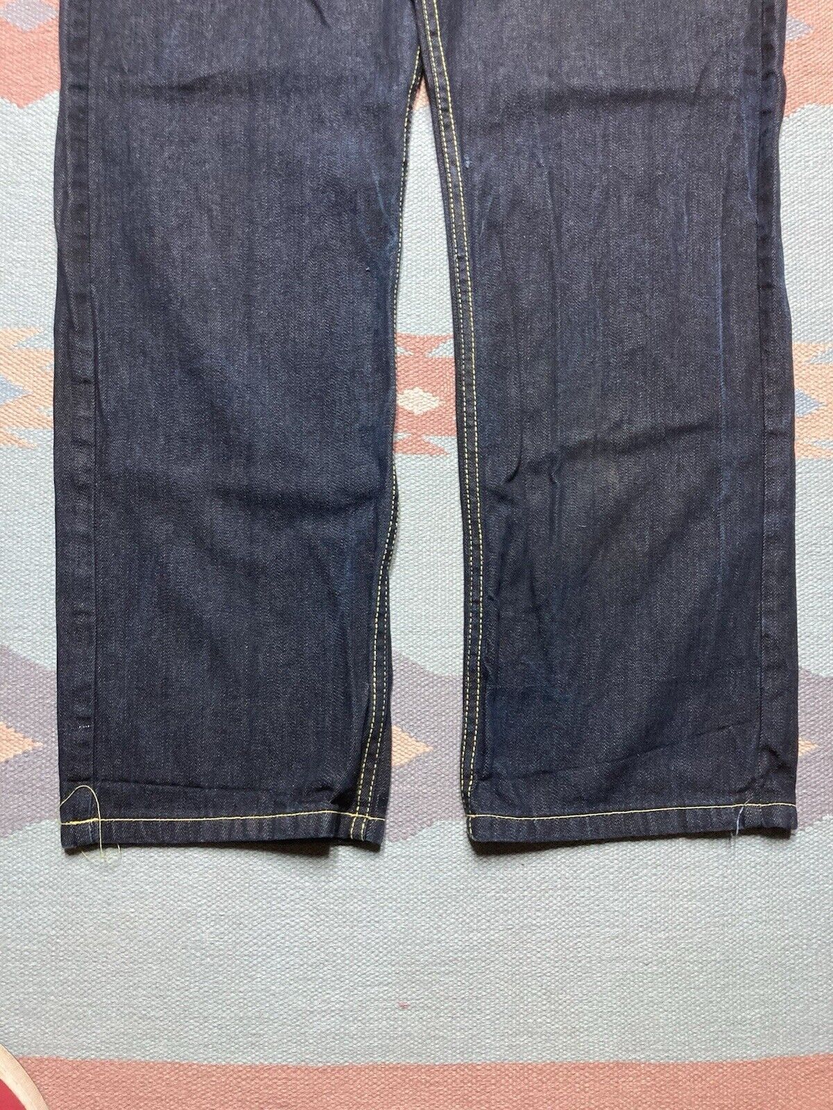 Vintage y2k baggy jeans red ape black cyber goth grunge skater 42x34 Size US 42 / EU 58 - 5 Thumbnail