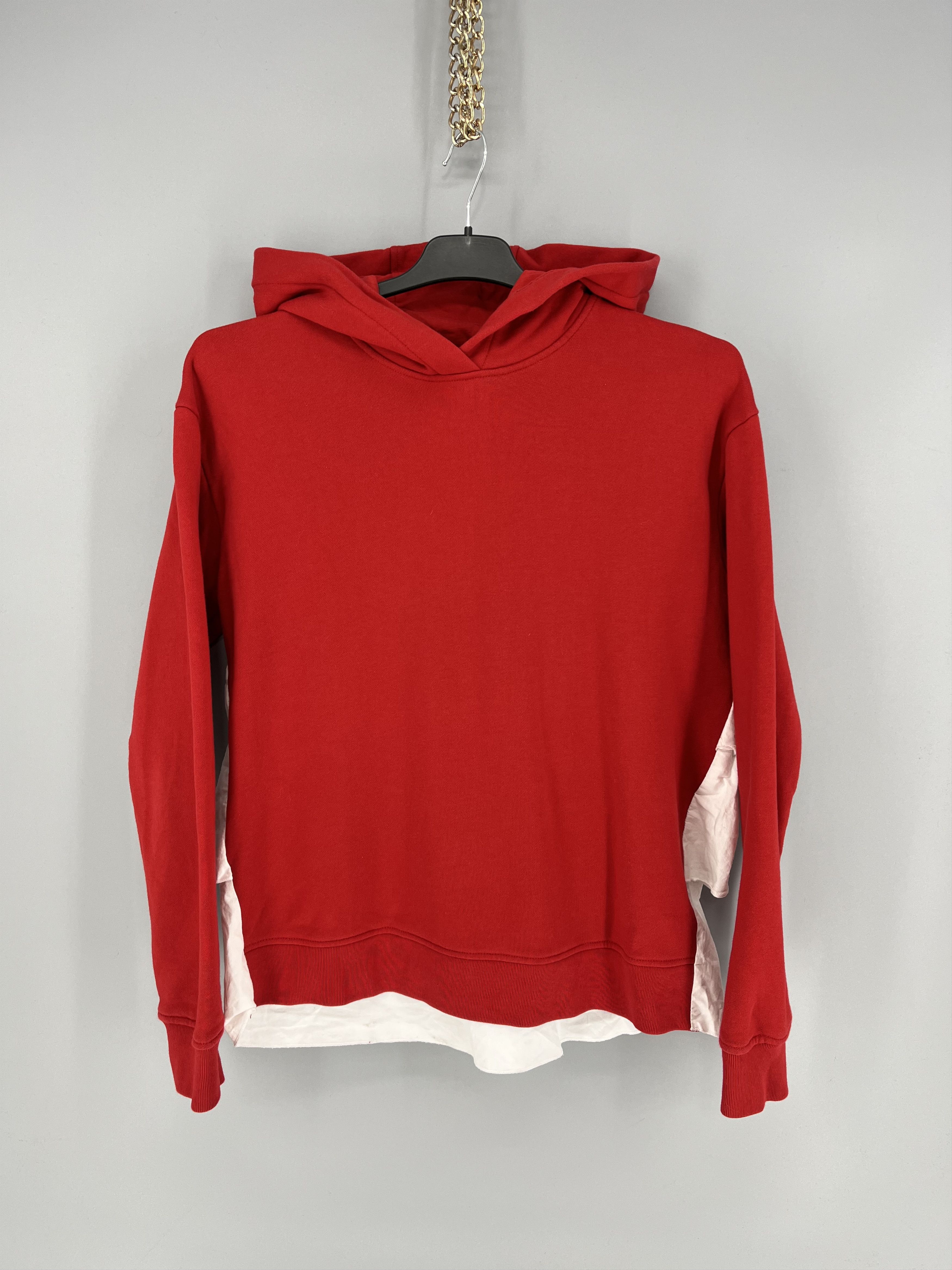 Karl Lagerfeld Woman’s Karl Lagerfeld Sweatshirt Ruffle Rad Hoodie W/Logo Size M / US 6-8 / IT 42-44 - 6 Thumbnail