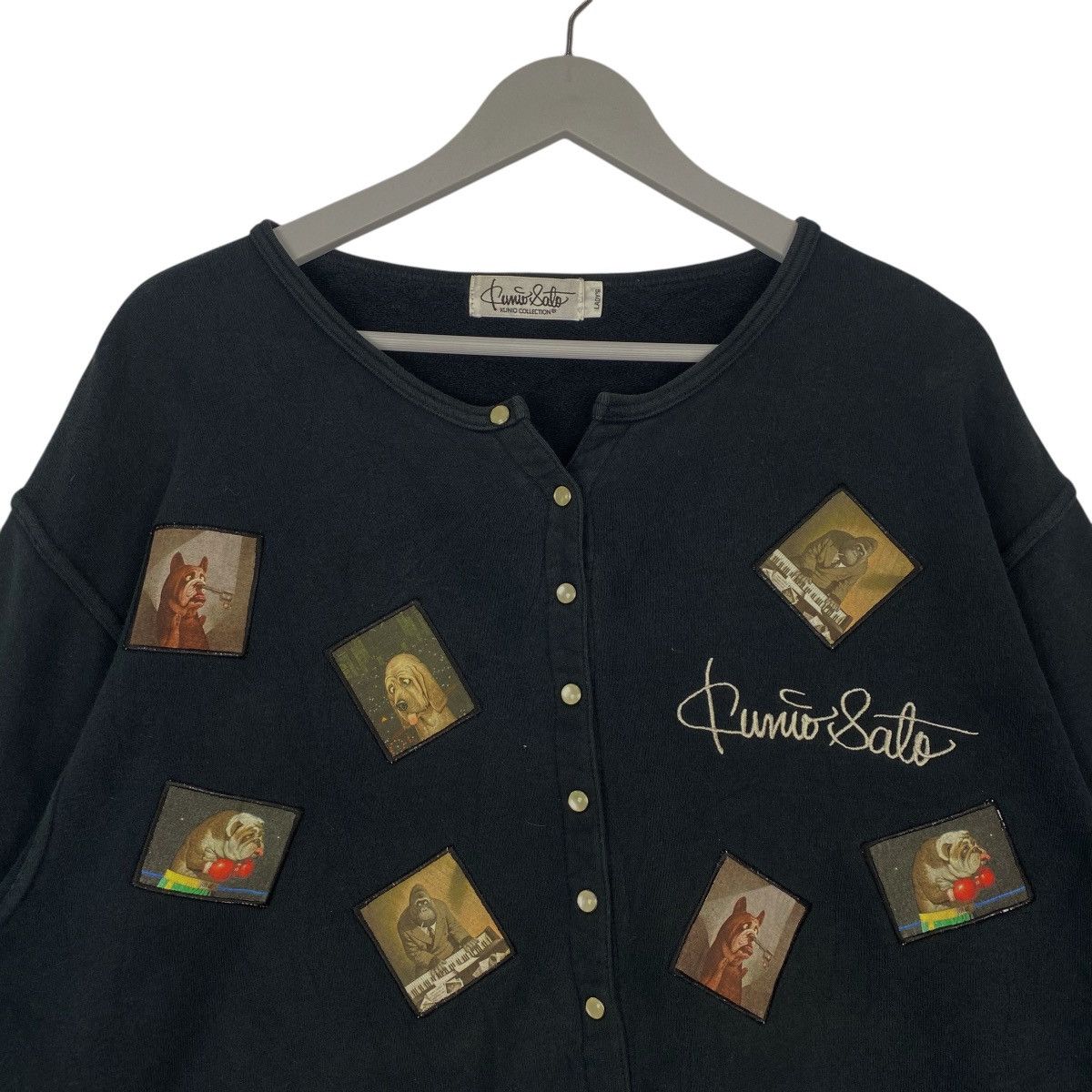 Vintage Vintage Kunio Collection Cardigan Printed Pullover Size L Size L / US 10 / IT 46 - 4 Thumbnail