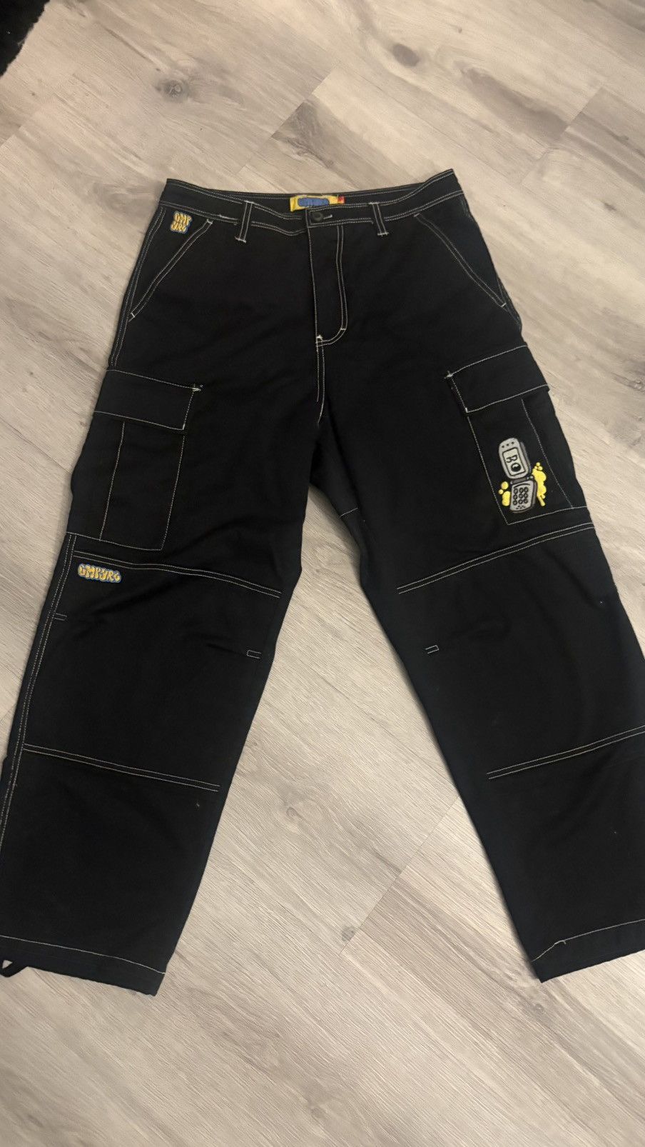 Empyre Empyre jeans black with designs Size US 30 / EU 46 - 1 Thumbnail