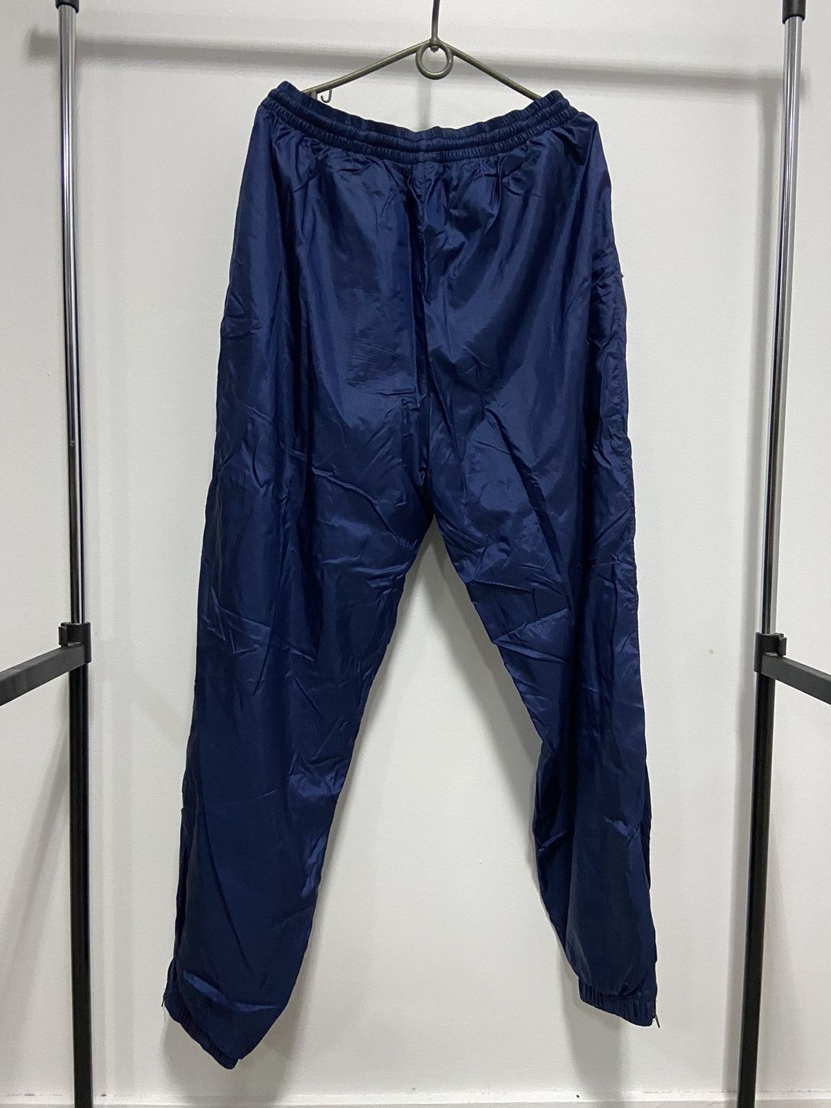 Nike × Vintage Nike nylon Suit Vintage 90s Big Logo Pants Sweatshirt Size US XL / EU 56 / 4 - 11 Thumbnail