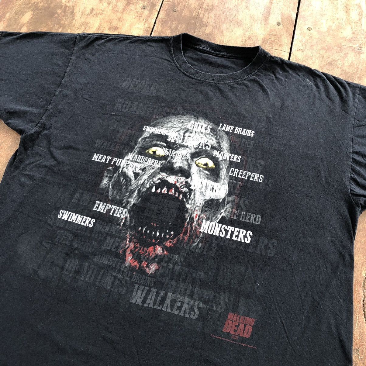 Vintage 2014 The Walking Dead Movie Rare Shirt