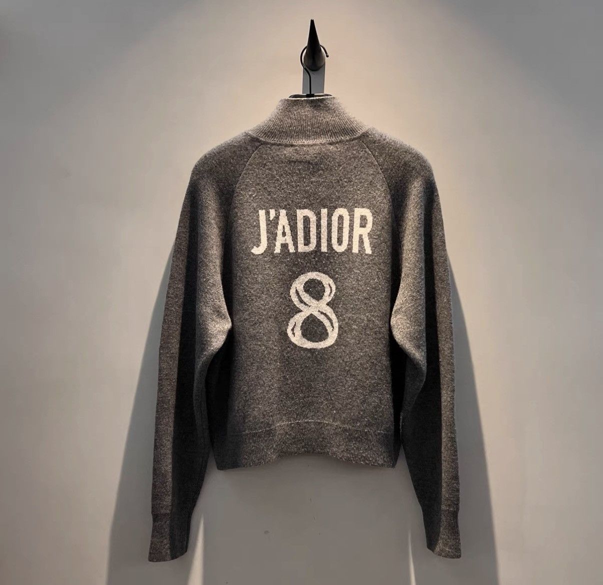 Dior Dior Classic Gray Number 8 Sweater Size US S / EU 44-46 / 1 - 1 Thumbnail