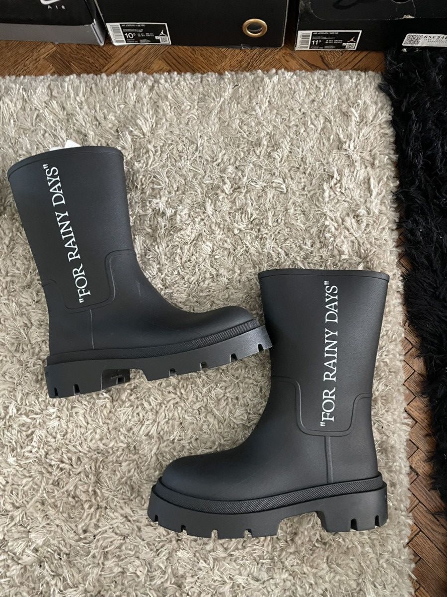 Off-White Off White Reboot Rainy Days boots Size US 8 / EU 41 - 2 Thumbnail