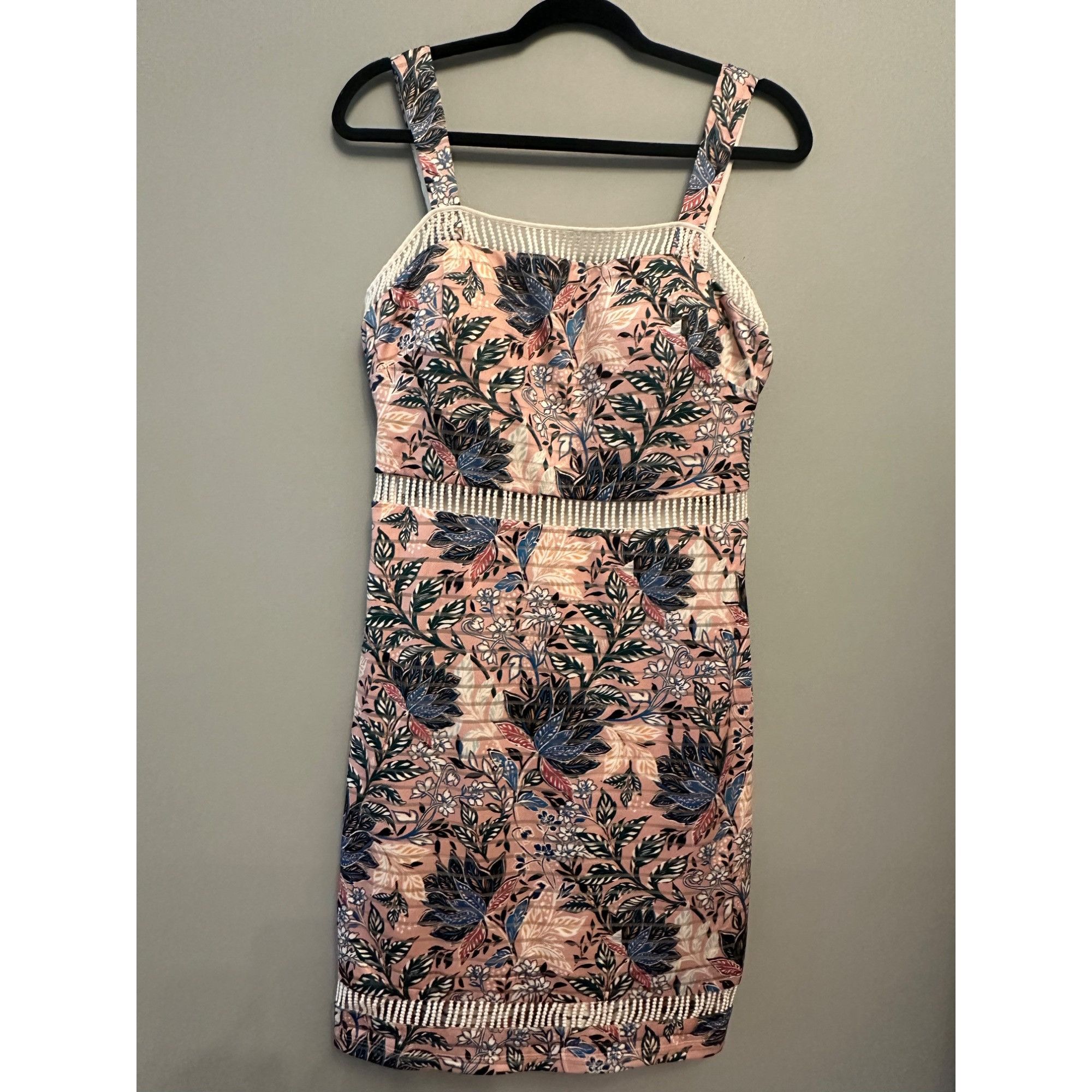 Guess Guess Womens Floral Sleeveless BodyCon Dress Size 8 Size M / US 6-8 / IT 42-44 - 6 Thumbnail